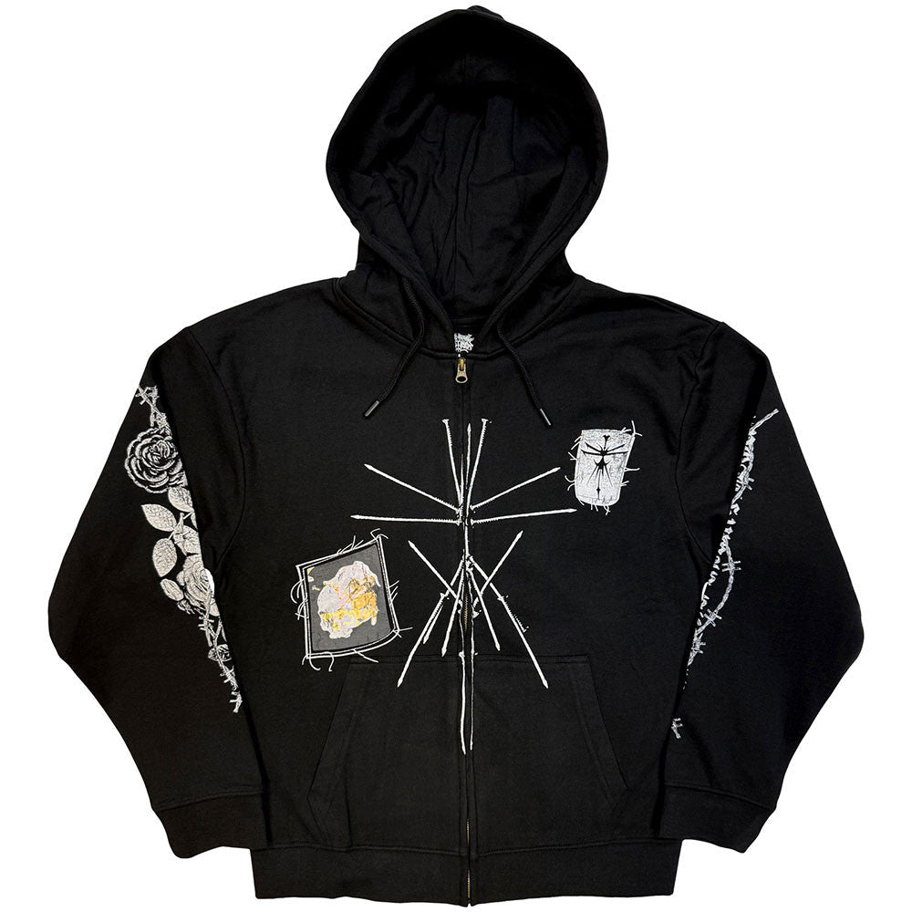 Bring Me The Horizon - Sudadera Cremallera "Nailed Symbol" Unisex - D2fy - Direct To Fans - Bring me the Horizon