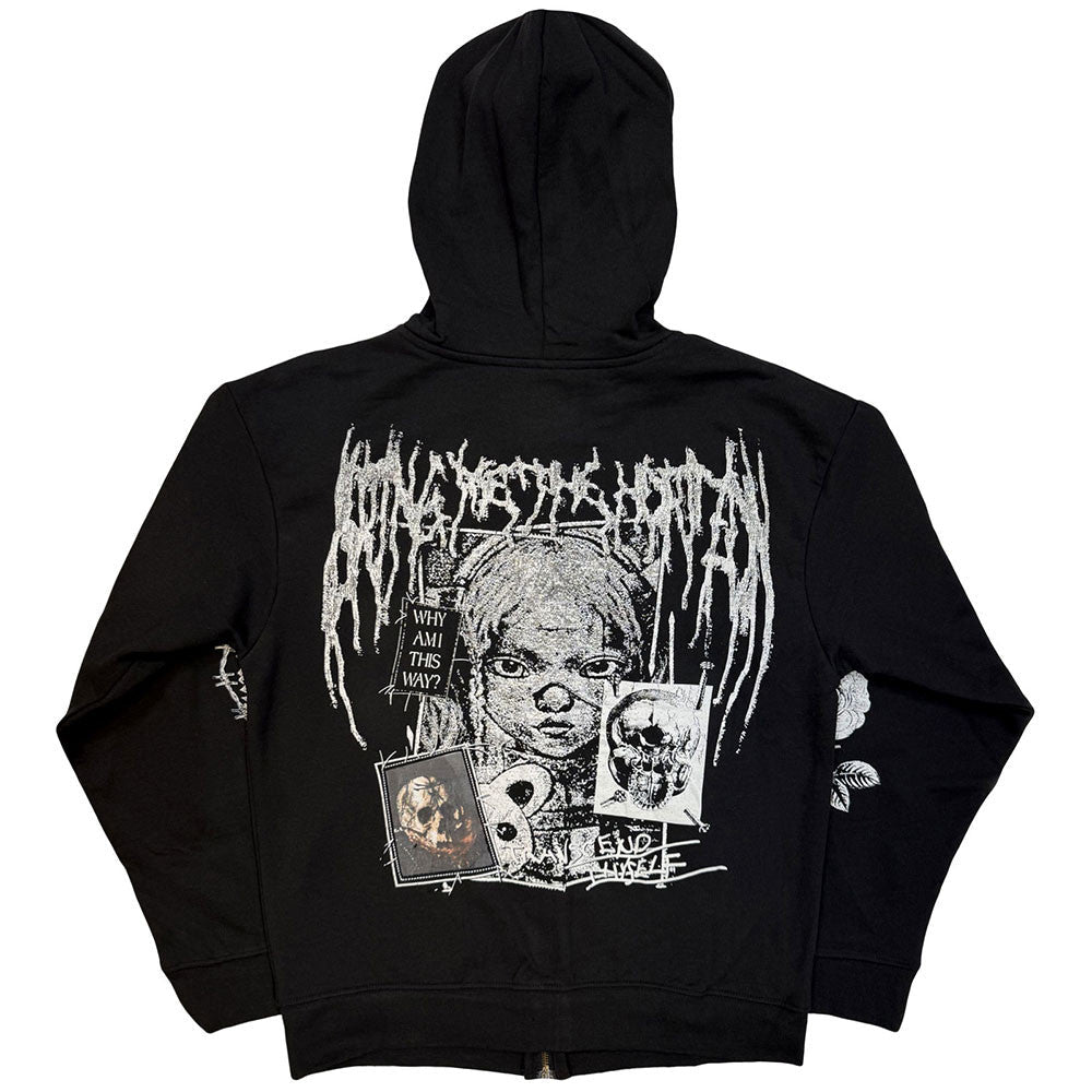 Bring Me The Horizon - Sudadera Cremallera "Nailed Symbol" Unisex - D2fy - Direct To Fans - Bring me the Horizon