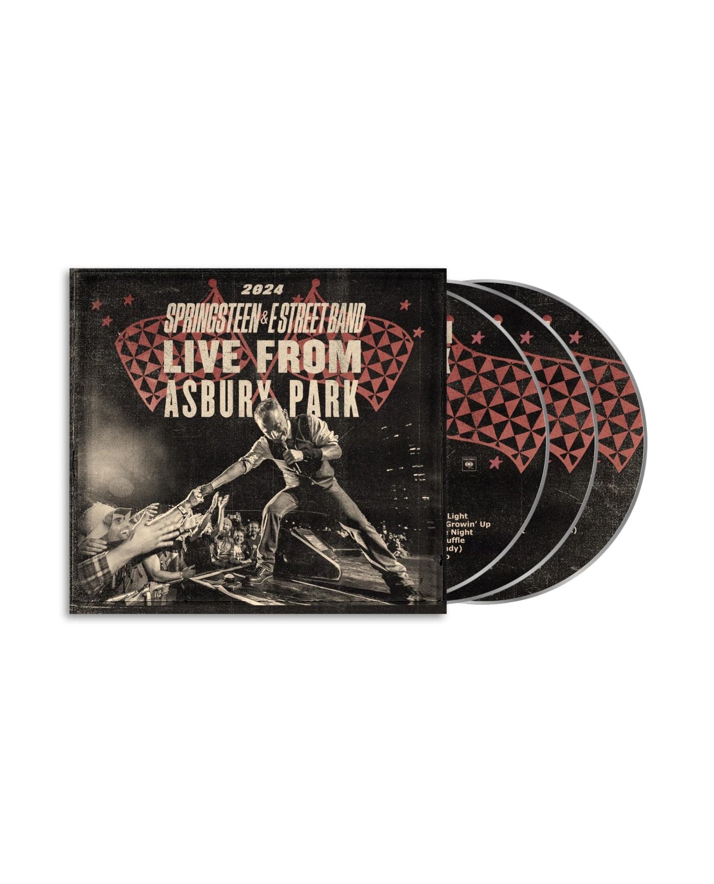 Bruce Springsteen - 3CD "Live From Asbury Park 2024" - D2fy - Direct To Fans - D2fy