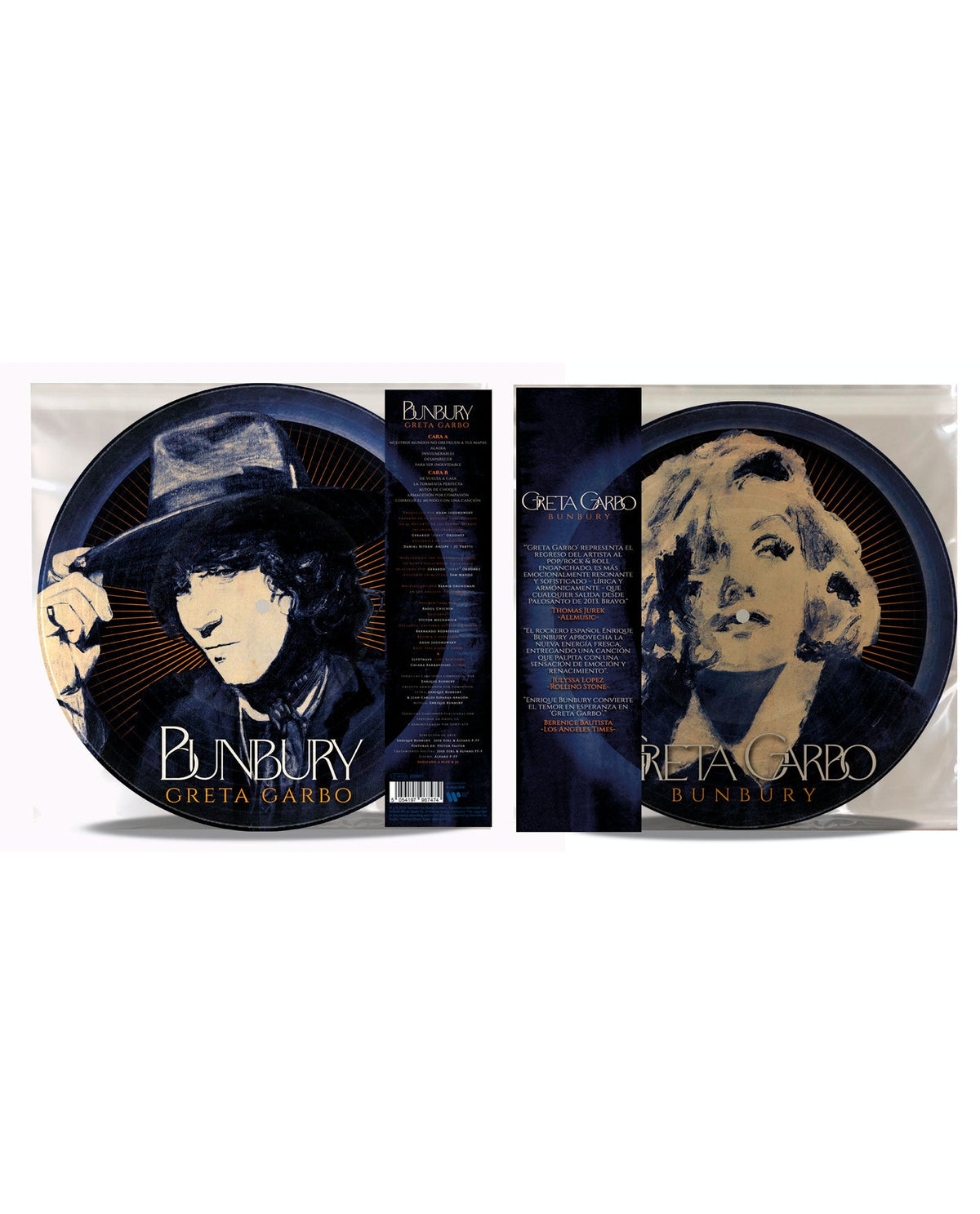 Bunbury - LP Vinilo Picture "Greta Garbo" - D2fy · Rocktud - Rocktud