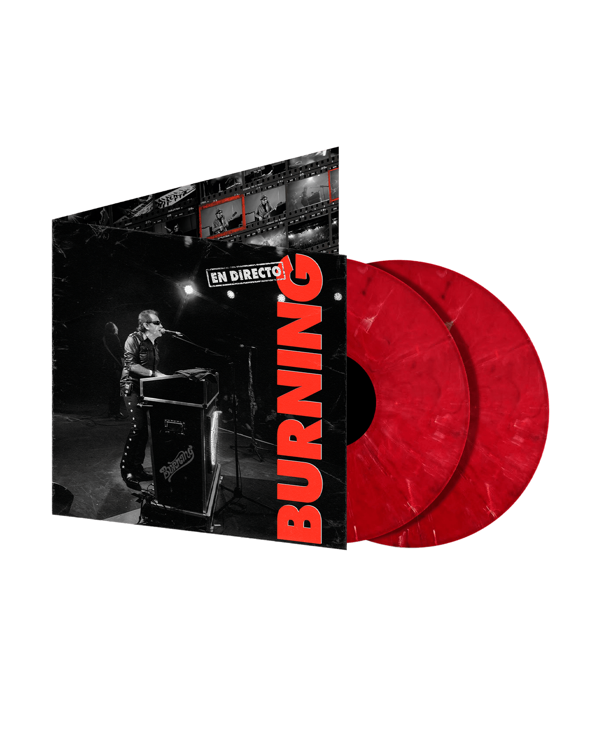Burning - 2LP Vinilo Splatter "En directo-50 aniversario" - D2fy - Direct To Fans - Burning