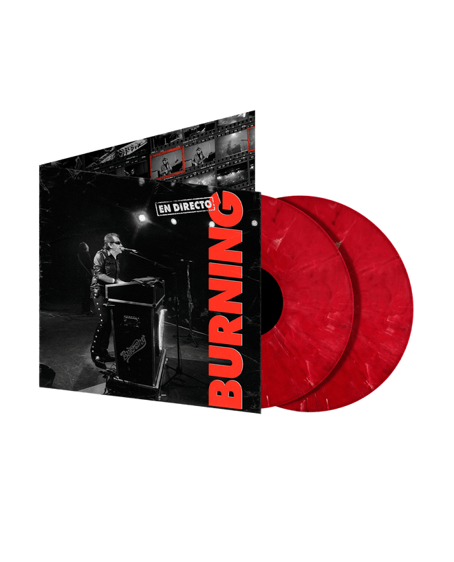 Burning - 2LP Vinilo Splatter "En directo-50 aniversario" - D2fy - Direct To Fans - Burning