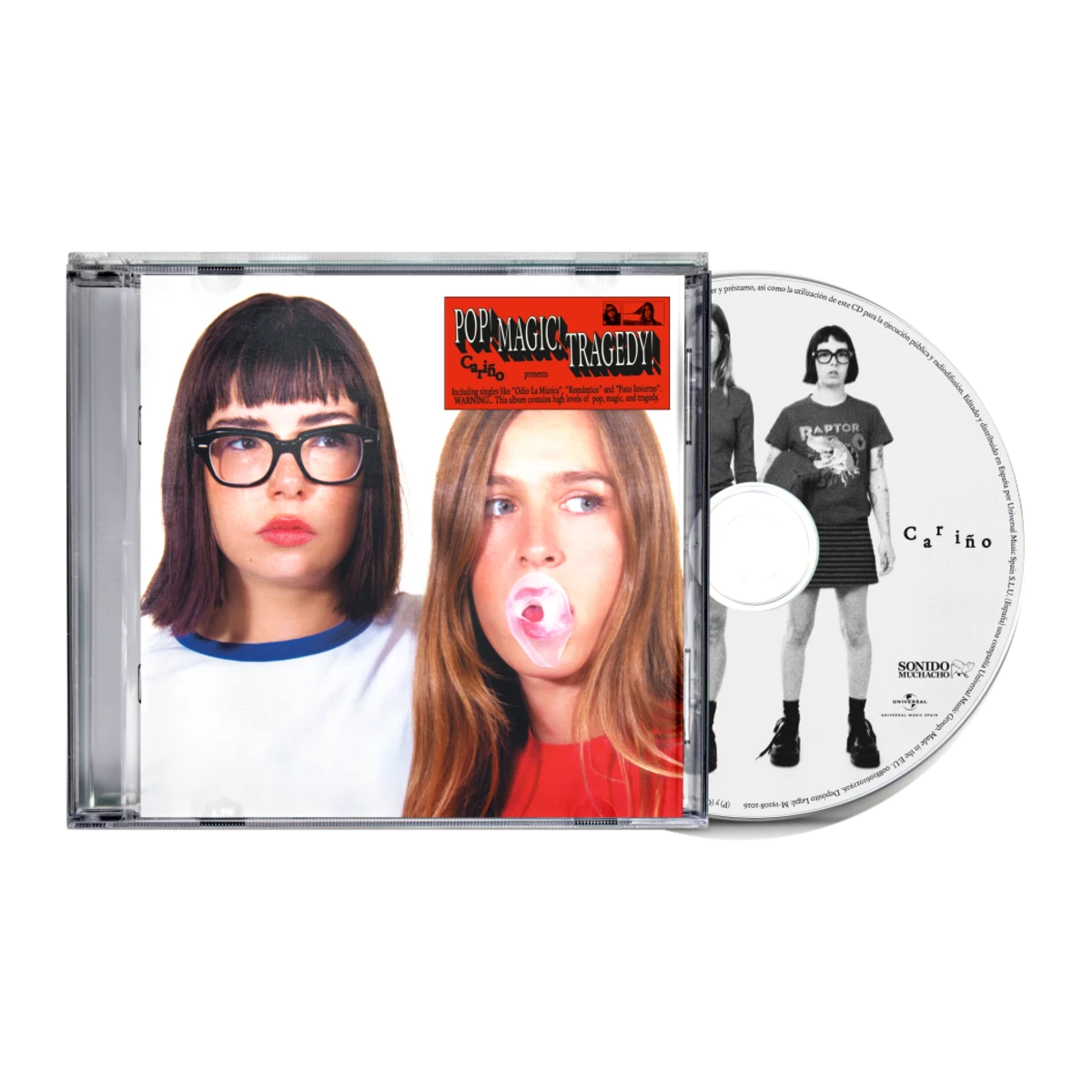 Cariño - CD "Pop! Magic! Tragedy!" (Ed. Firmada)