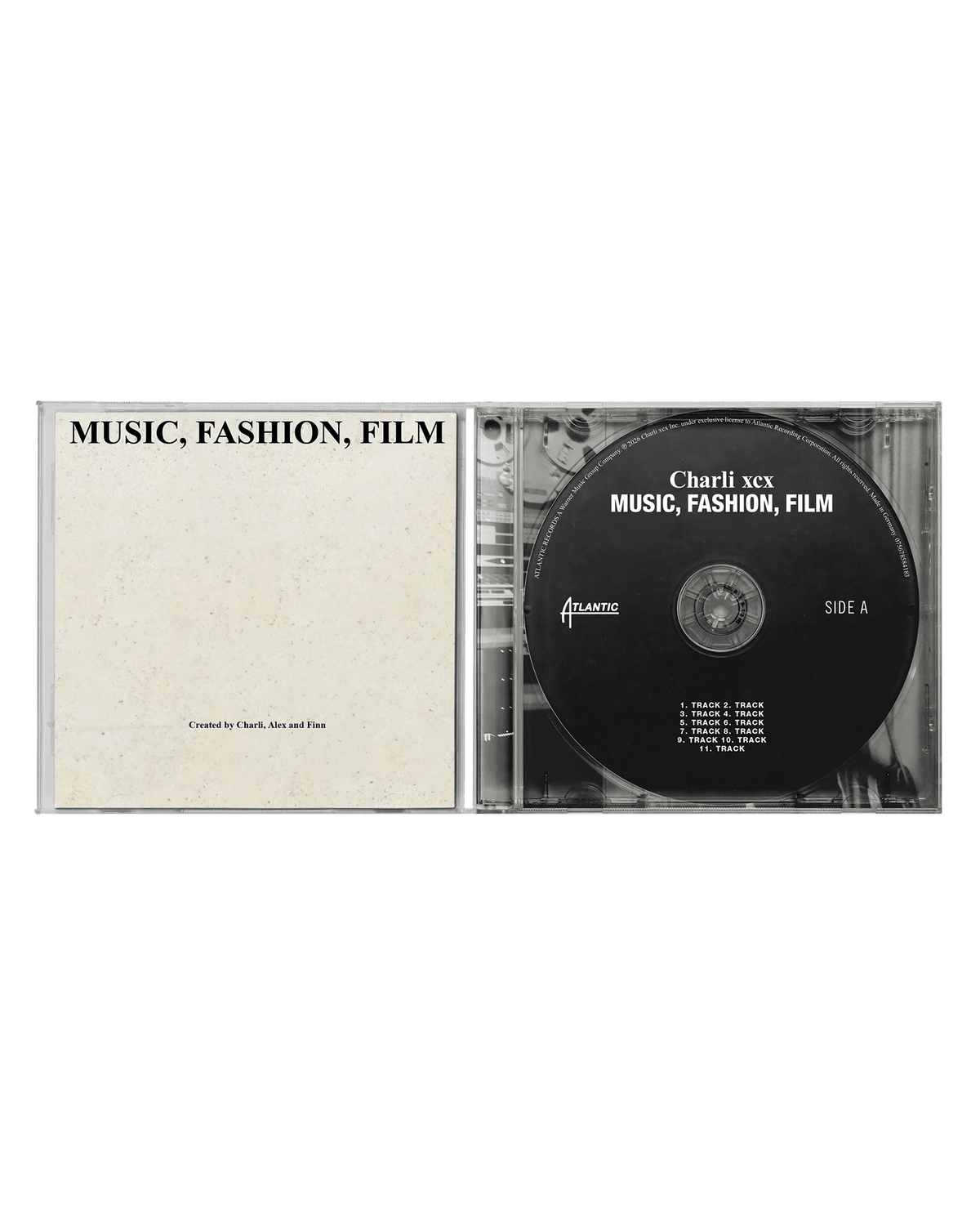 Charli XCX - CD "Music, Fashion, Film" - D2fy - Direct To Fans - Charli XCX