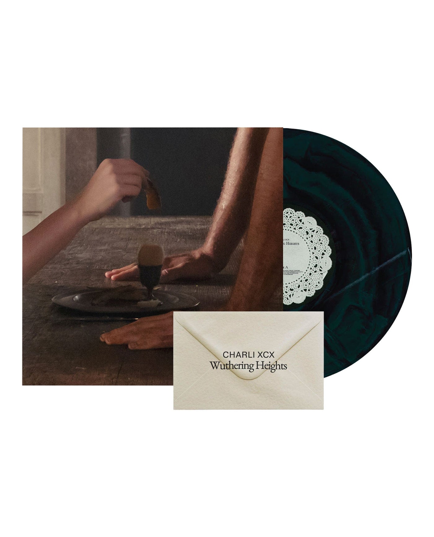 Charli XCX - LP Vinilo Verde y Negro "Wuthering Heights" - D2fy · Rocktud - D2fy
