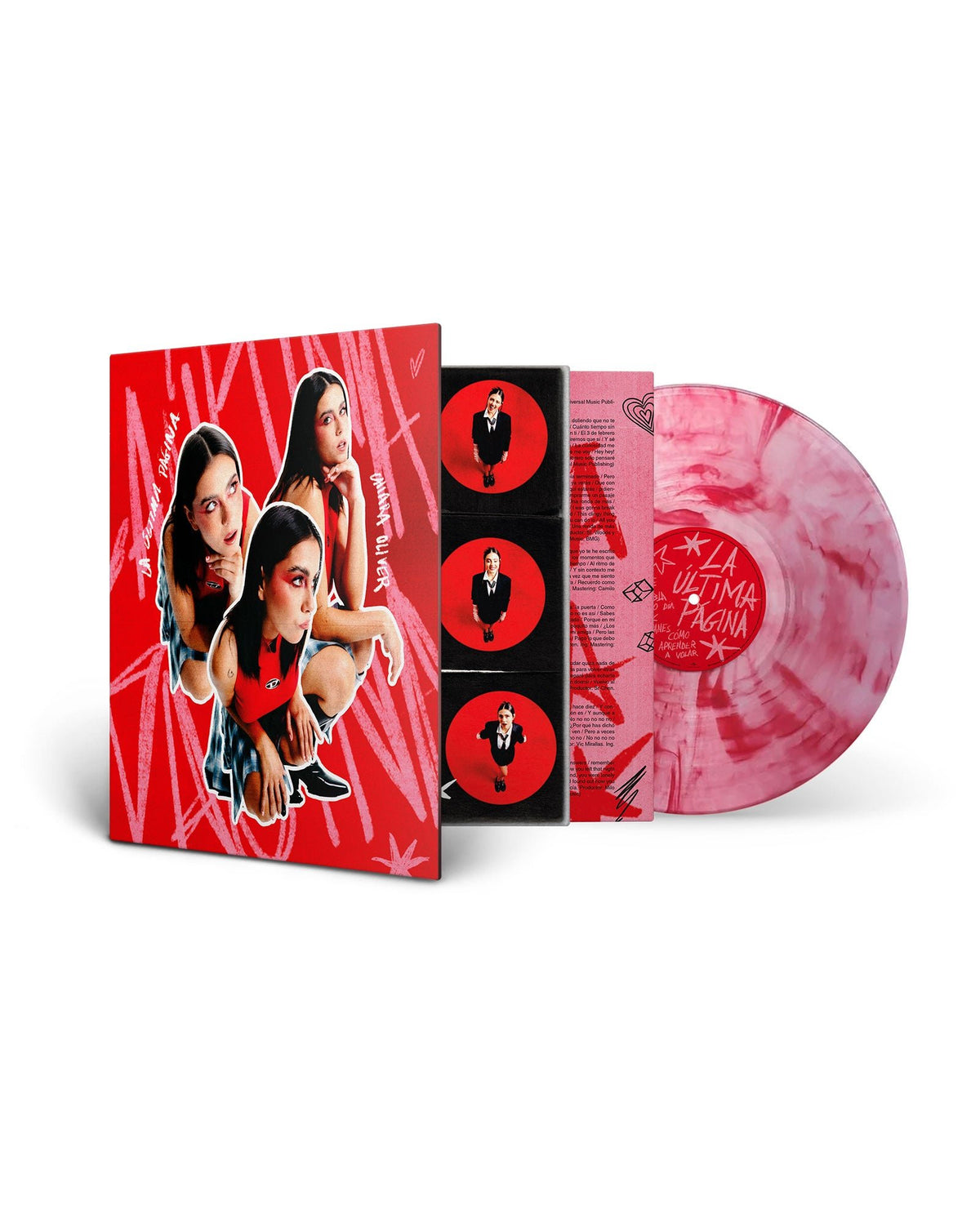 Chiara Oliver - LP Vinilo Marmolado "La Última página" - D2fy · Rocktud - D2fy