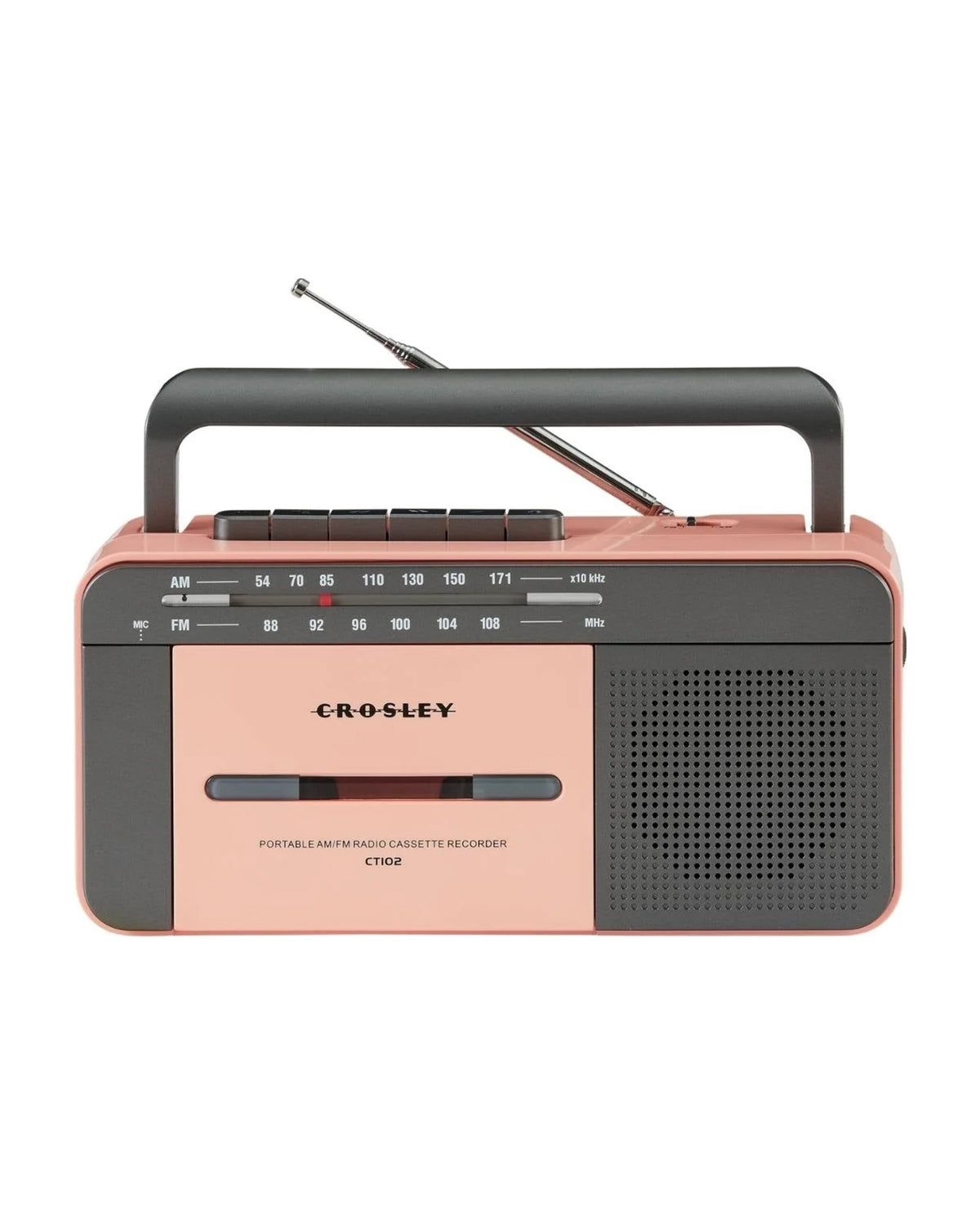 Crosley - Reproductor de Casete - Oro Rosa y Gris