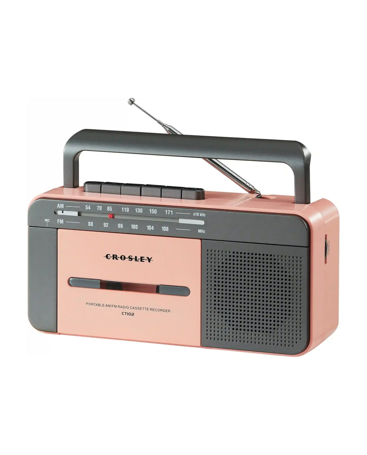 Crosley - Reproductor de Casete - Oro Rosa y Gris