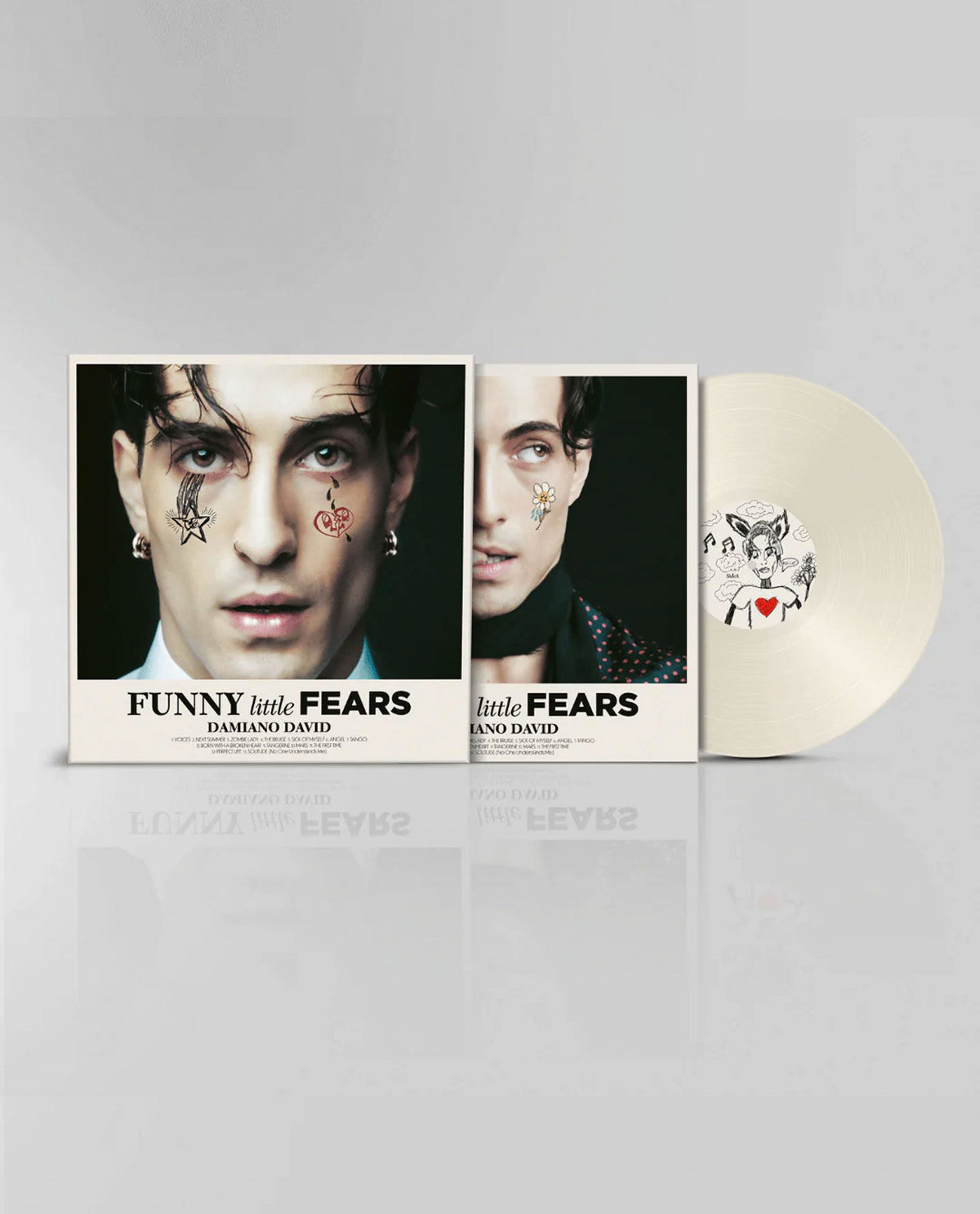 Damiano David  - LP Vinilo Crema "Funny Little Fears" - D2fy · Rocktud - Rocktud