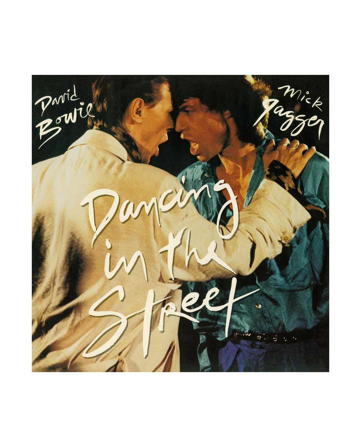 David Bowie & Mick Jagger - EP 12" Vinilo Blanco "Dancing in the Street" - D2fy · Rocktud - Rocktud