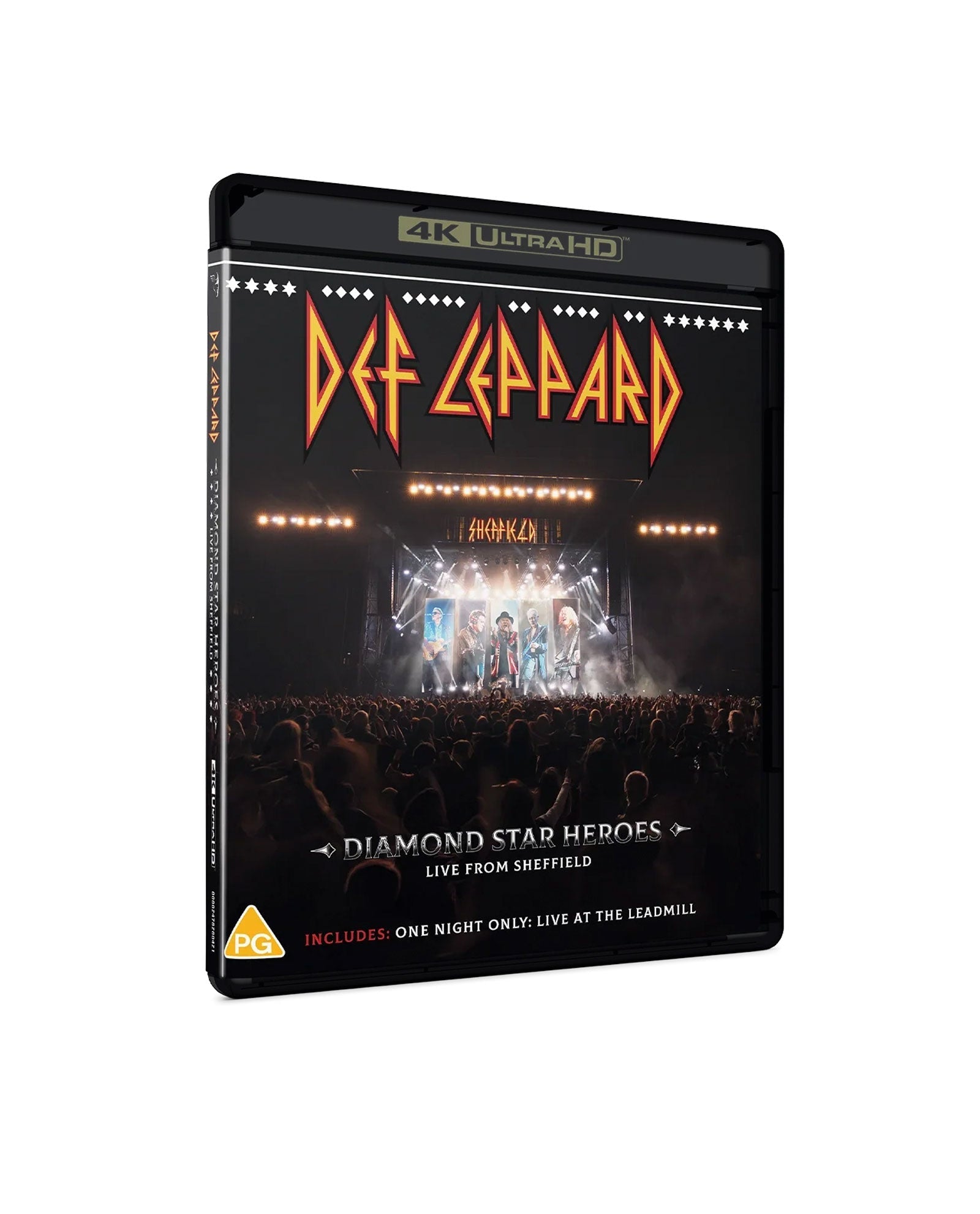Def Leppard - Blu - Ray "Diamond Star Heroes Live From Sheffield" - D2fy · Rocktud - Rocktud