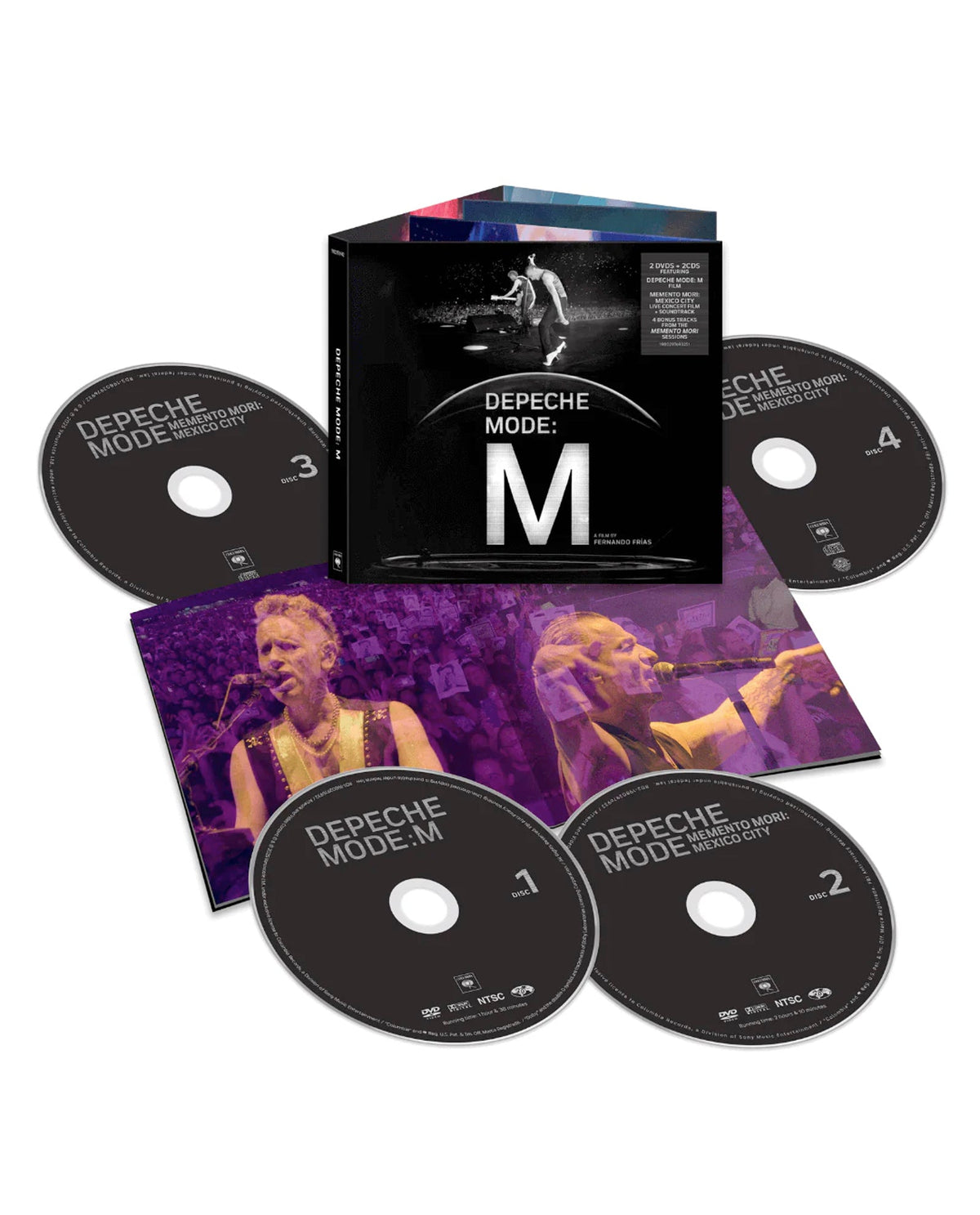 Depeche Mode - 2 CDs Boxset + 2 DVDs "Memento Mori: Mexico City" - D2fy · Rocktud - Rocktud