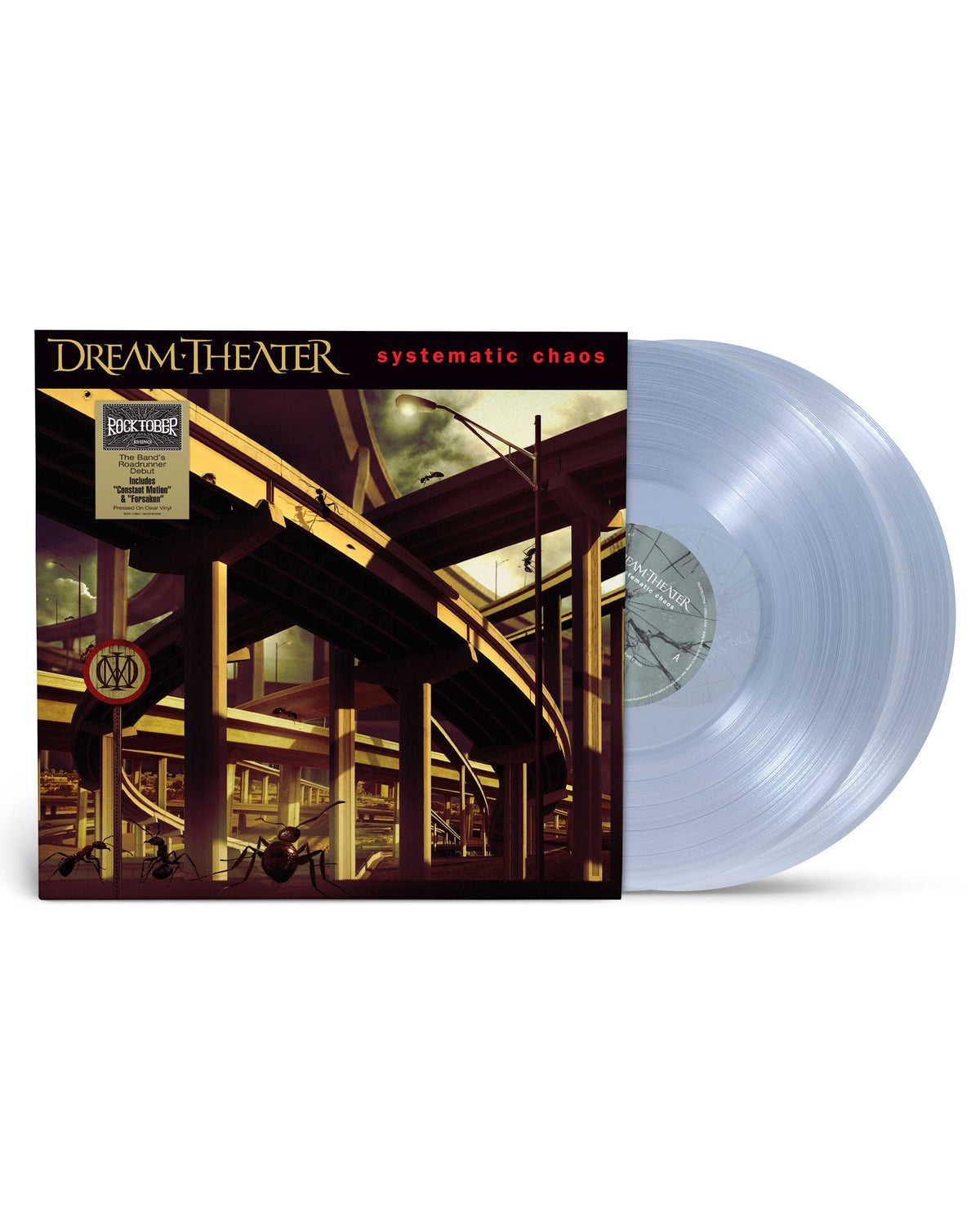 Dream Theater - 2LP Vinilo Clear "Systematic Chaos" - D2fy · Rocktud - Rocktud