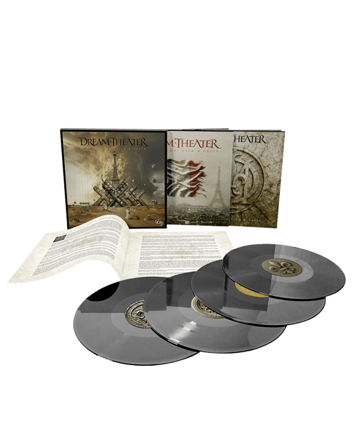 Dream Theater - 4LP Vinilo "Quarantième: Live à Paris"