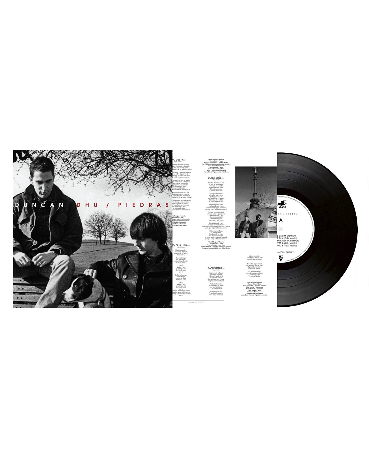 Duncan Dhu - LP Vinilo "Piedras" - D2fy · Rocktud - Rocktud