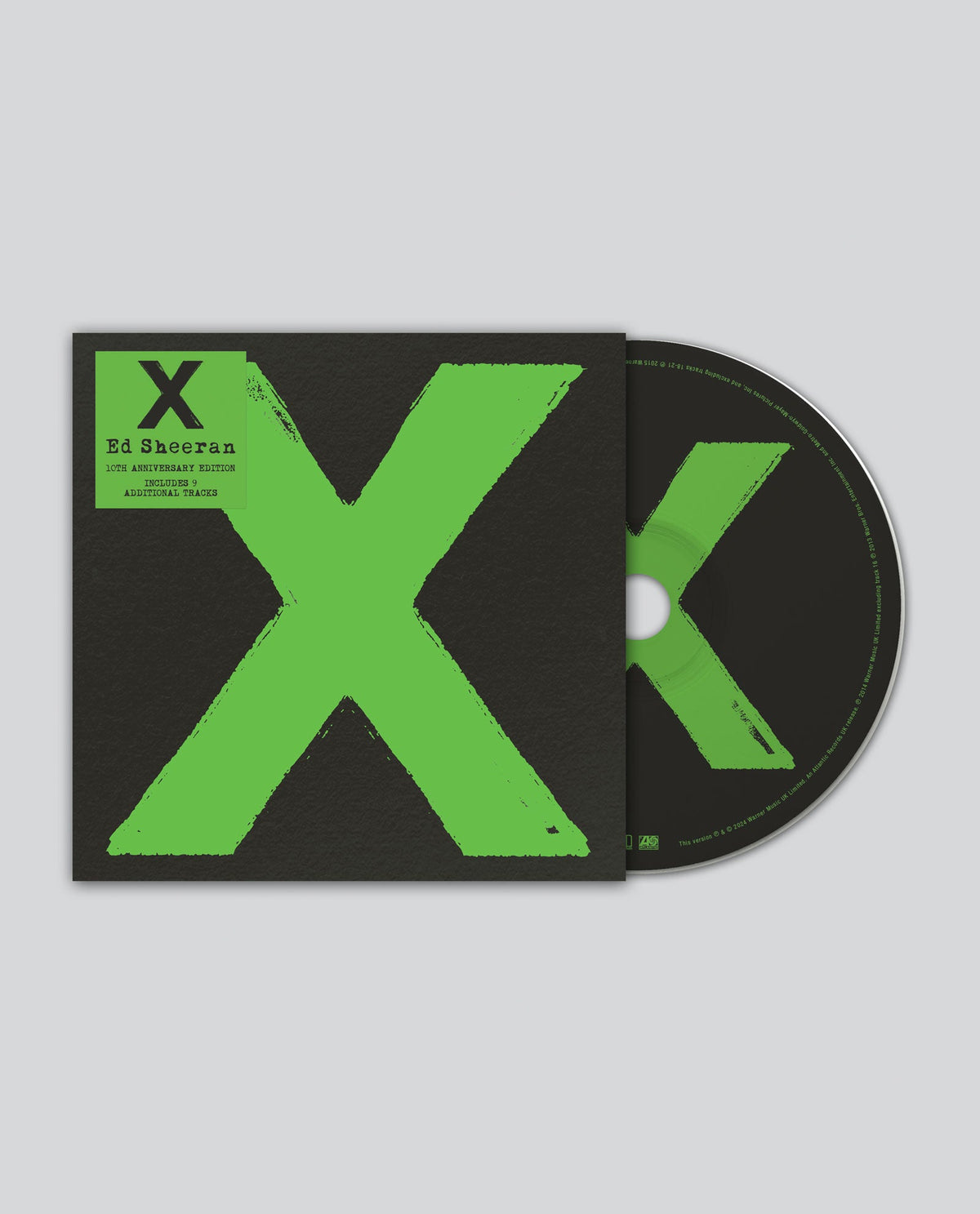 Ed Sheeran - CD "X" (10th anniversary edition) - D2fy · Rocktud - D2fy
