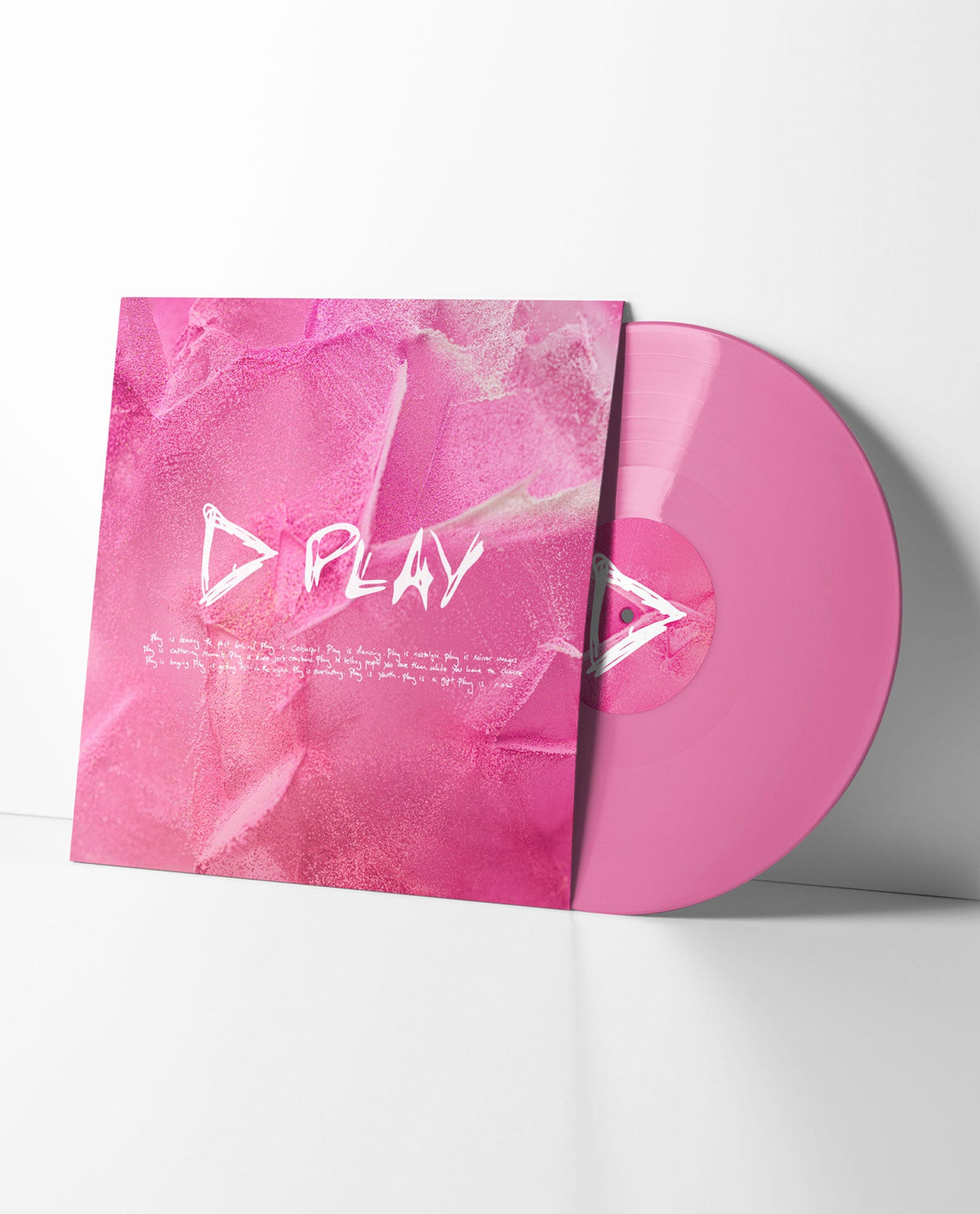 Ed Sheeran - LP Vinilo Rosa Deluxe "Play" - D2fy · Rocktud - D2fy