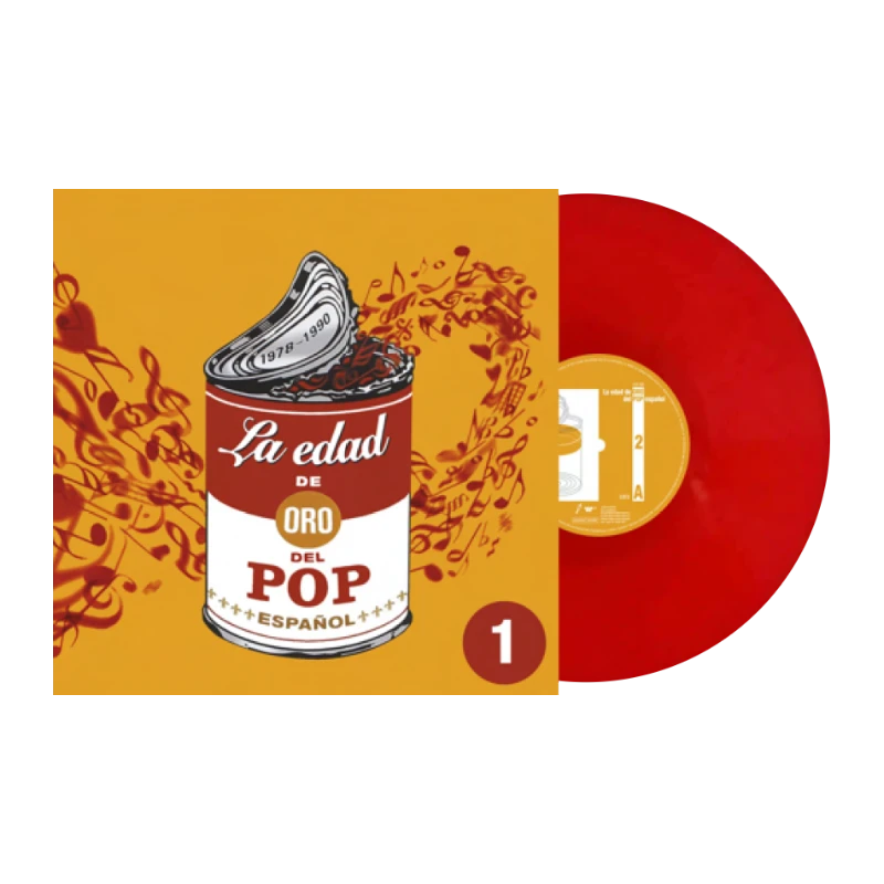 Varios Artistas - LP Vinilo Color Rojo "La Edad de Oro del Pop Español Vol. 1"