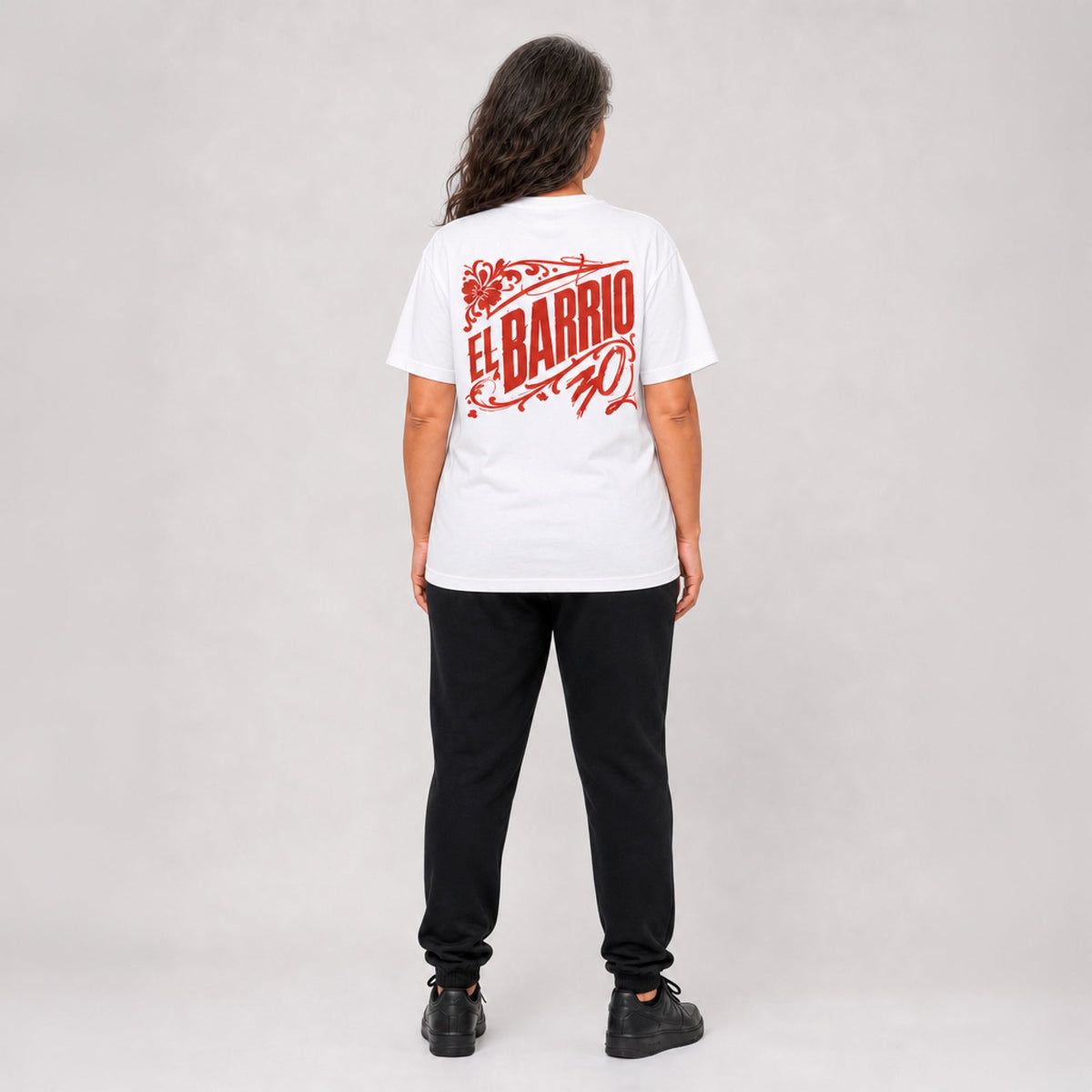 El Barrio - Camiseta Unisex Blanca "El Barrio 30" - D2fy - Direct To Fans - El Barrio