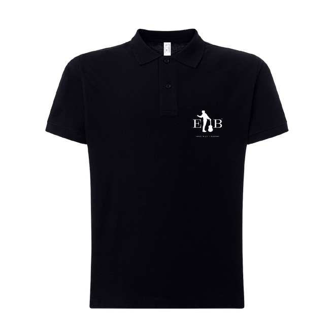 El Barrio - Polo Unisex Negro "Logotipo" Bordado - D2fy - Direct To Fans - El Barrio