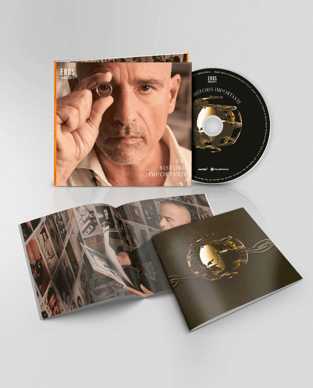 Eros Ramazzotti - CD Deluxe "Una Historia Importante" - D2fy · Rocktud - D2fy