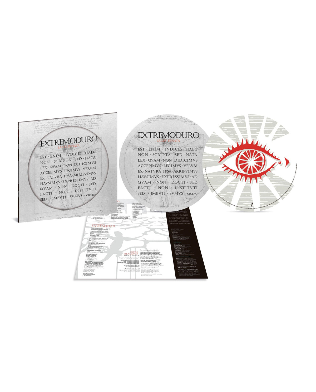 Extremoduro - LP Vinilo Picture Disc "La Ley Innata" Edición limitada - D2fy · Rocktud - Rocktud