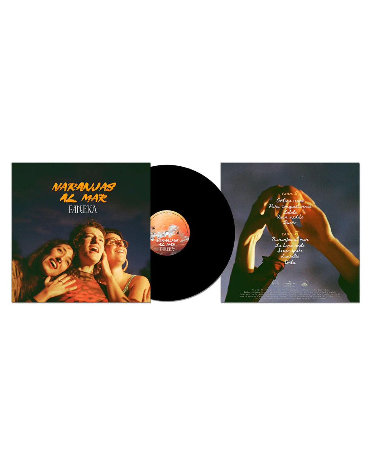 Faneka - LP Vinilo "Naranjas al Mar" - D2fy · Rocktud - Rocktud