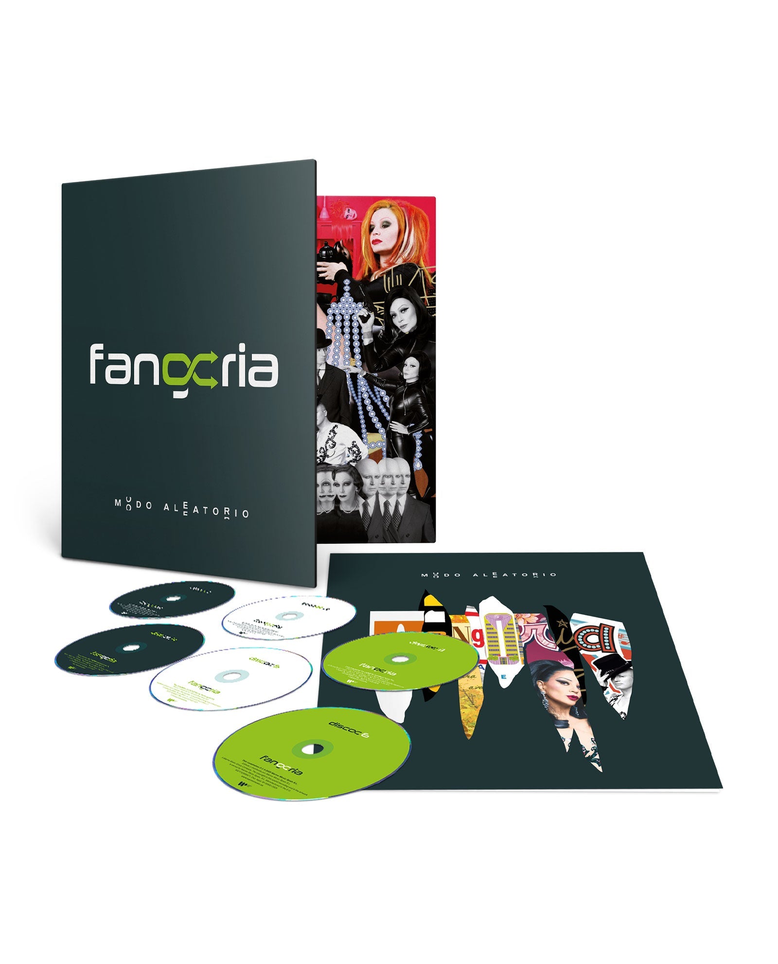 Fangoria - 6CD Carpeta Gatefold "Aleatorio" - D2fy · Rocktud - D2fy