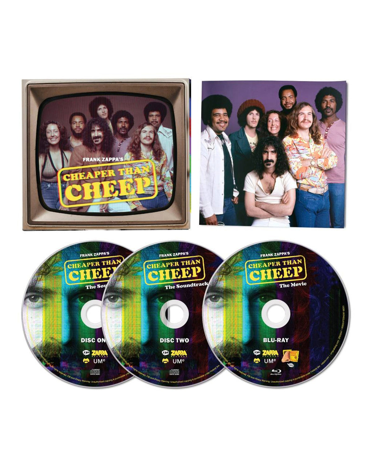 Frank Zappa - Box 2CD + BR "Cheaper Than Cheep" - D2fy · Rocktud - Rocktud
