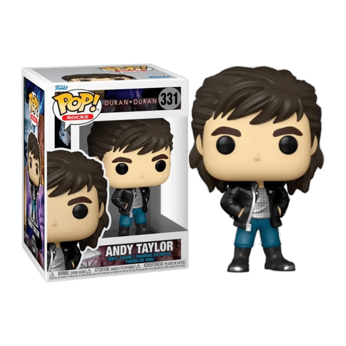 Funko Pop! Andy Taylor 331 - Duran Duran - D2fy - Direct To Fans - Duran Duran