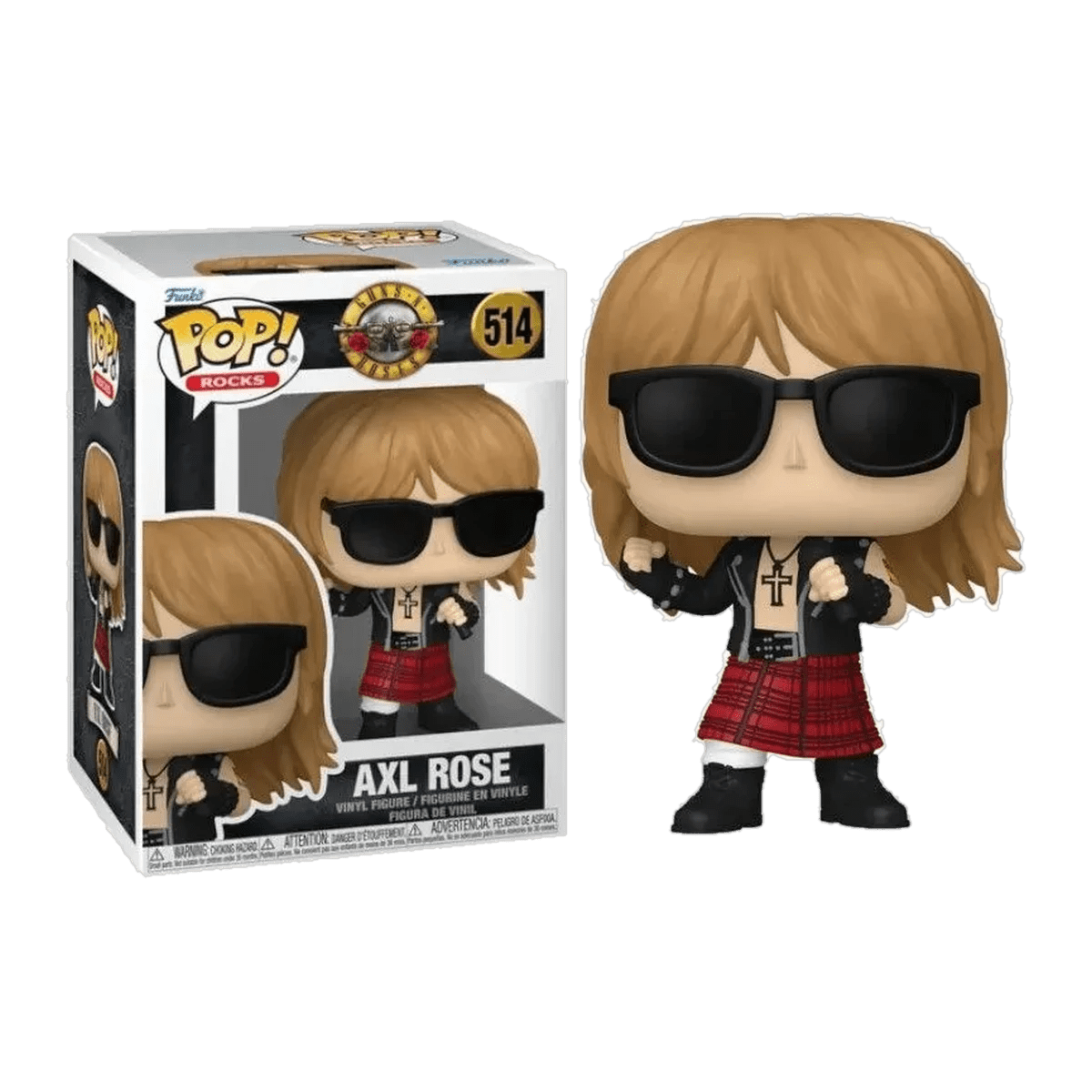 Funko Pop! Axl Rose 514 - Guns N' Roses - D2fy - Direct To Fans - Guns N' Roses