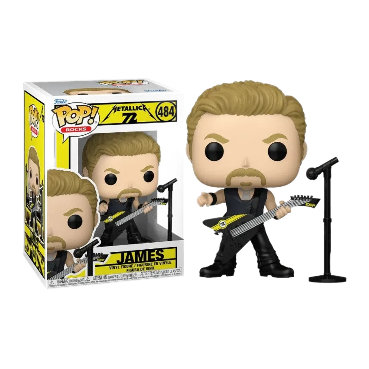 Funko Pop! James 484 - Metallica 72