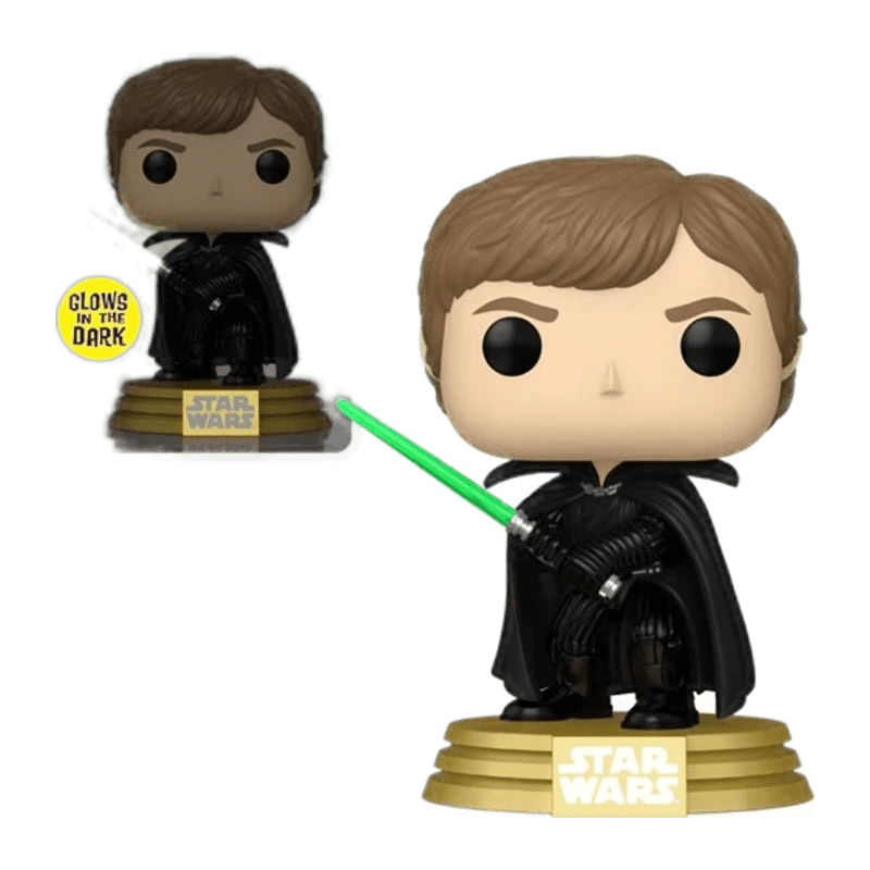 Funko Pop! Luke Skywalker (Legends) Glow 846 - Star Wars - D2fy - Direct To Fans - Star Wars