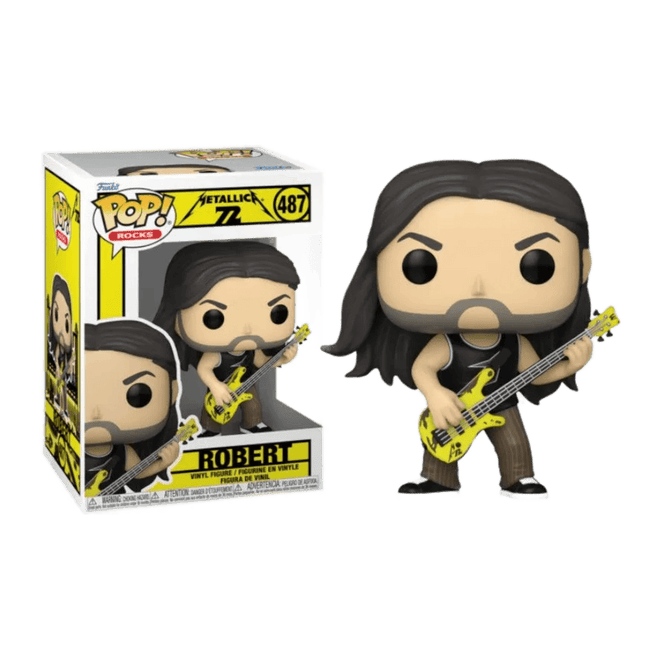 Funko Pop! Robert 487 - Metallica 72 - D2fy - Direct To Fans - Metallica