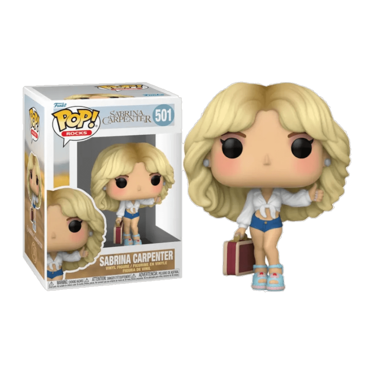Funko Pop! Sabrina Carpenter 501 - Sabrina Carpenter - D2fy - Direct To Fans - Sabrina Carpenter