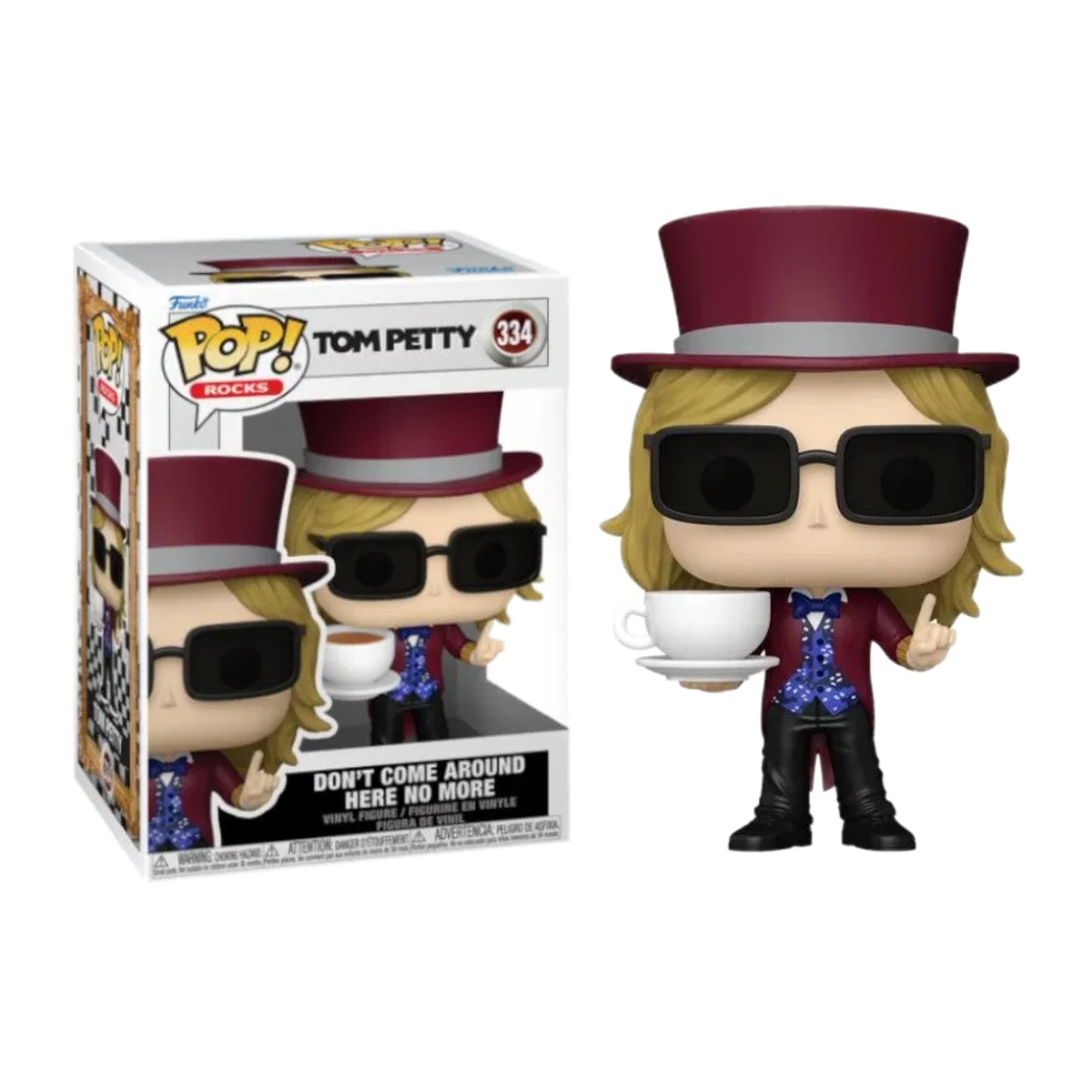 Funko Pop! Tom Petty Don't Come Around Here No More 334