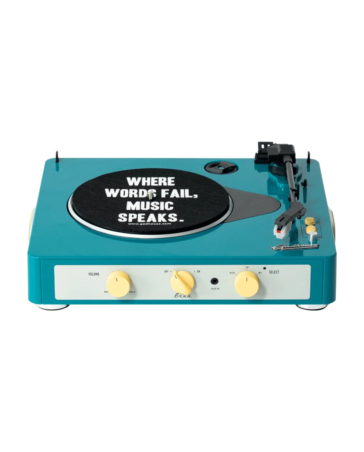 Gadhouse - Tocadiscos Brad MKII Bluetooth - Verde