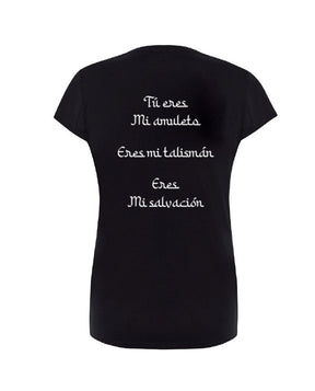 Galván Real - Camiseta "Tu eres mi amuleto" Mujer - D2fy · Rocktud - Galván Real