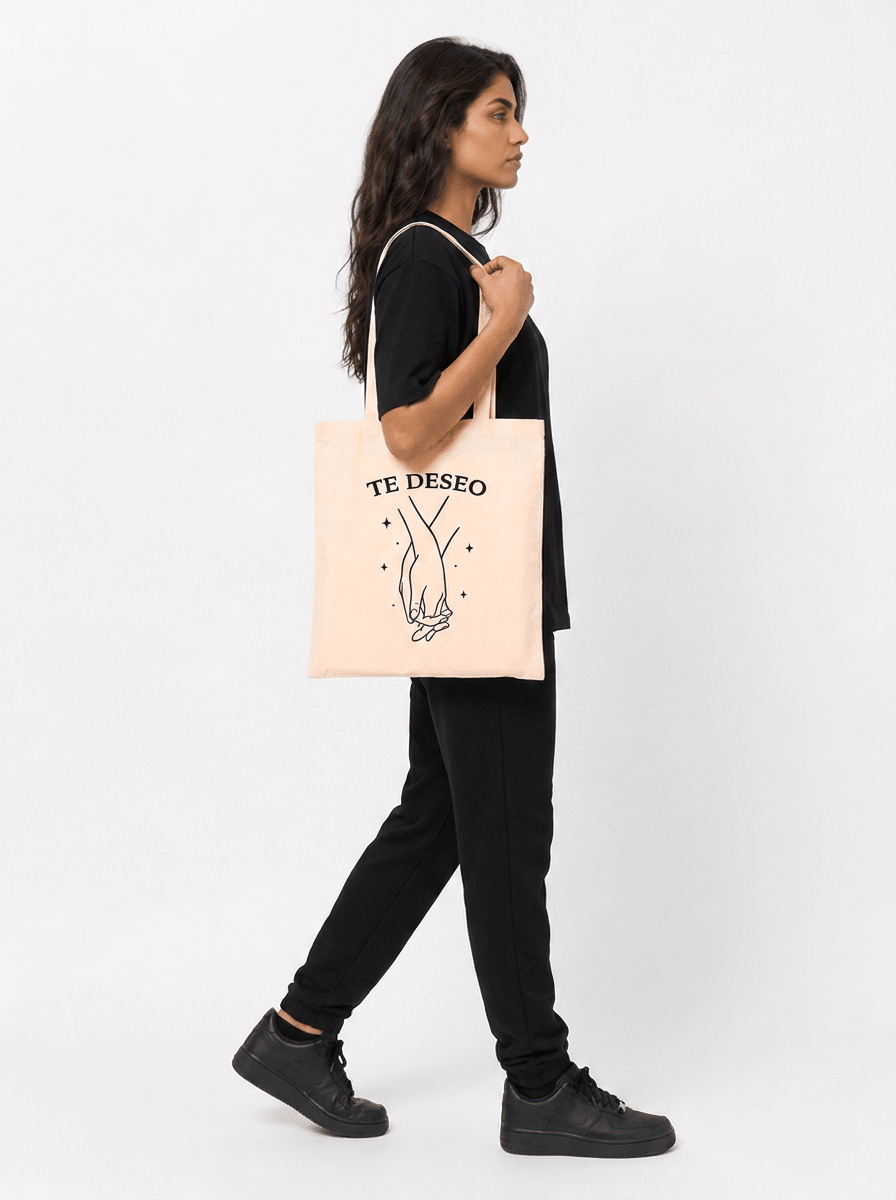 Galván Real - Tote Bag "Te Deseo" Beige - D2fy - Direct To Fans - Galván Real