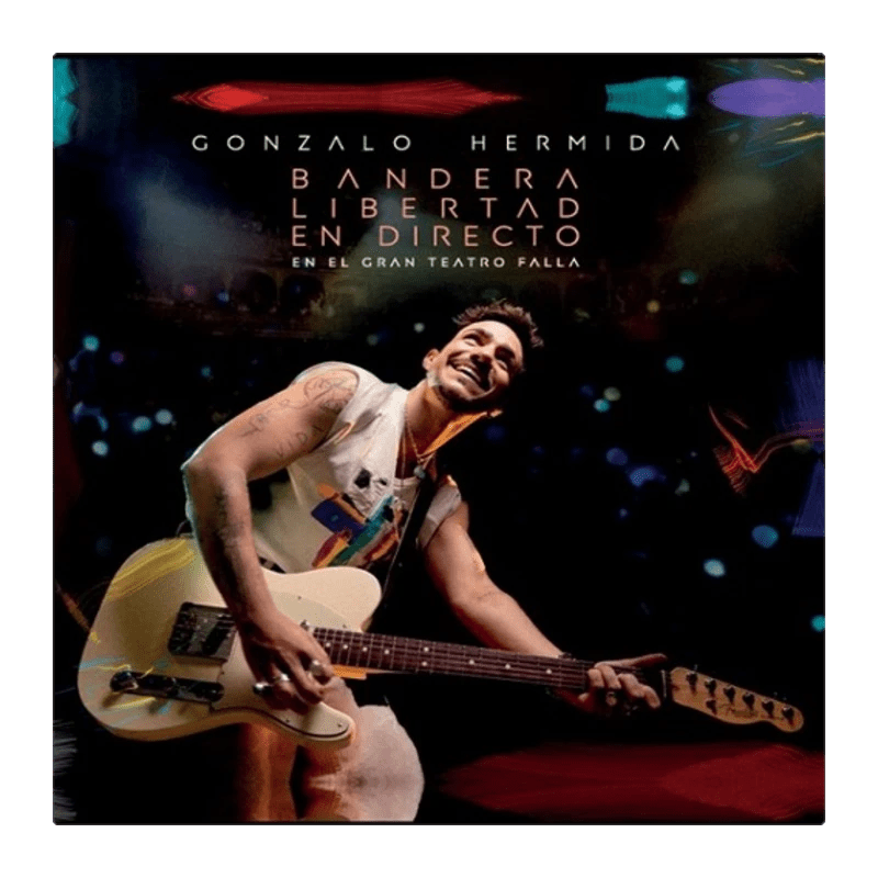 Gonzalo Hermida - LP Vinilo "Bandera Libertad En Directo En El Gran Teatro Falla" (Ed. Limitada) - D2fy - Direct To Fans - Gonzalo Hermida