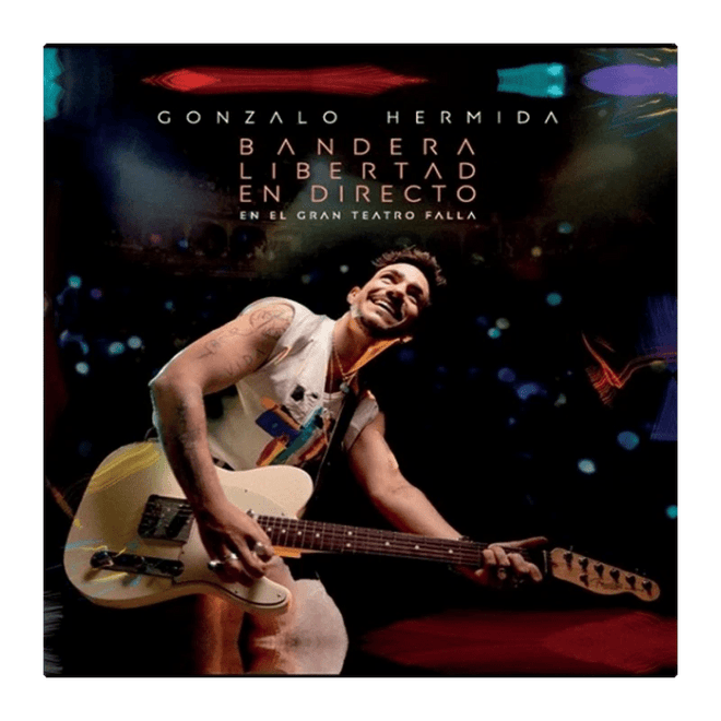 Gonzalo Hermida - LP Vinilo "Bandera Libertad En Directo En El Gran Teatro Falla" (Ed. Limitada) - D2fy - Direct To Fans - Gonzalo Hermida