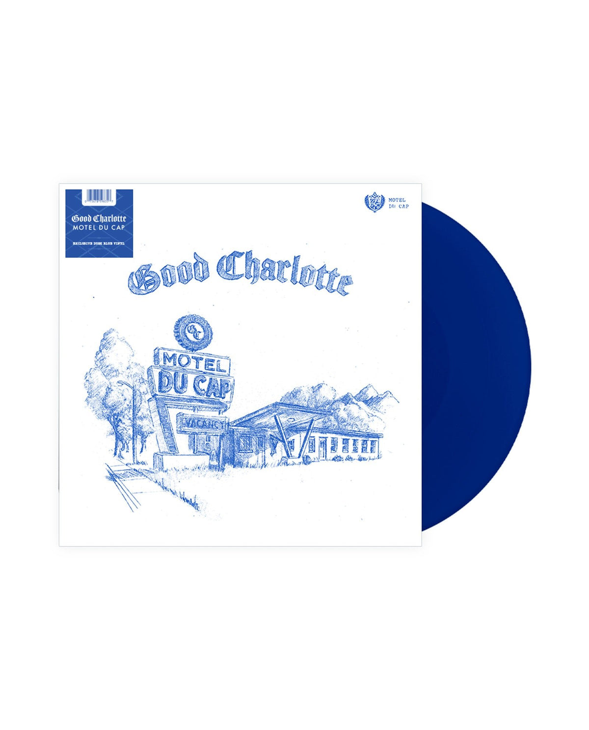 Good Charlotte - LP Vinilo Azul "Motel Du Cap" - D2fy · Rocktud - D2fy