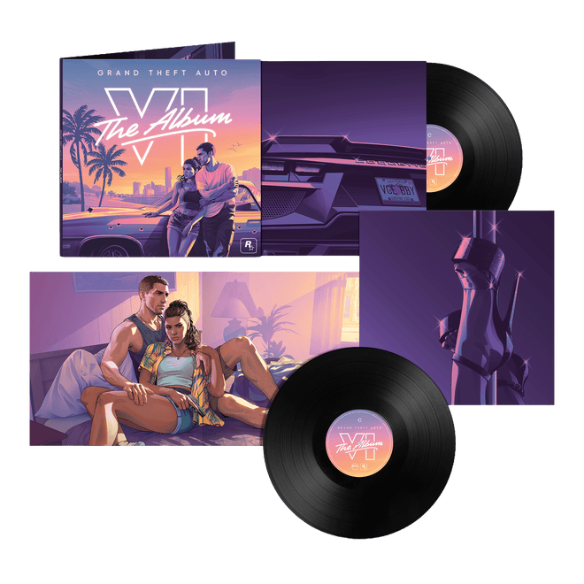 Grand Theft Auto VI - 2LP Vinilo "Grand Theft Auto VI: The Album" - D2fy - Direct To Fans - Grand Theft Auto