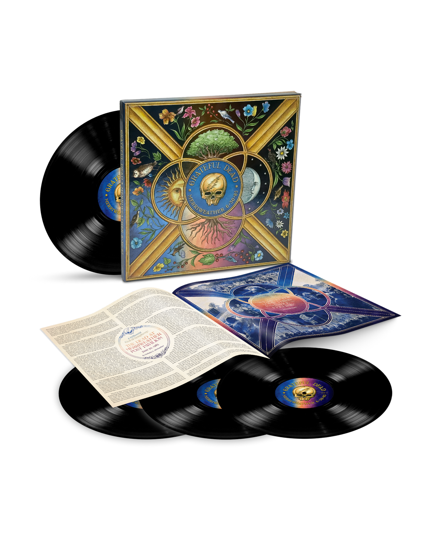 Grateful Dead - 4LP Vinilo "Merriweather 6/30/85" - D2fy - Direct To Fans - Grateful Dead