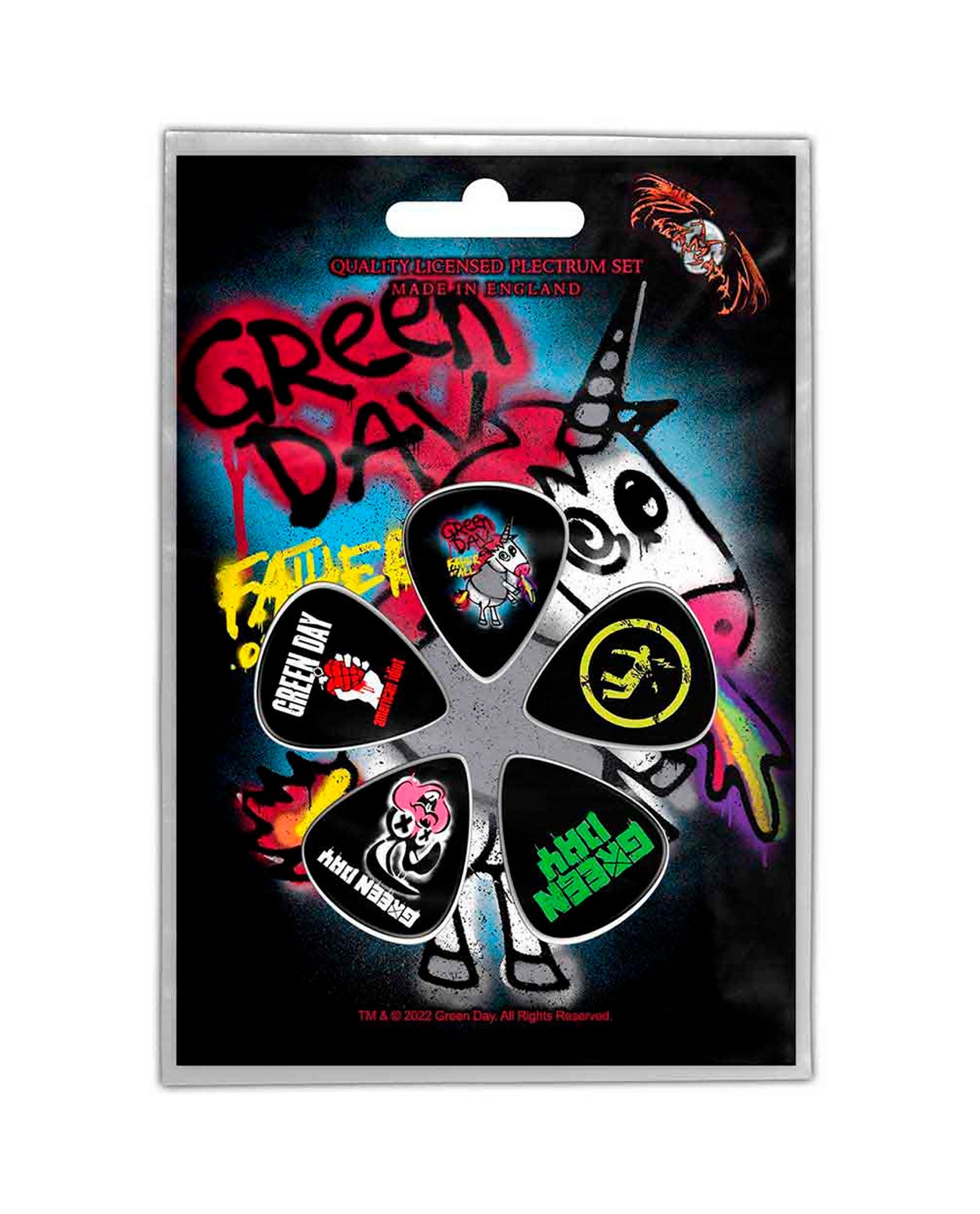 Green Day - Pack de púas "Father Of All"