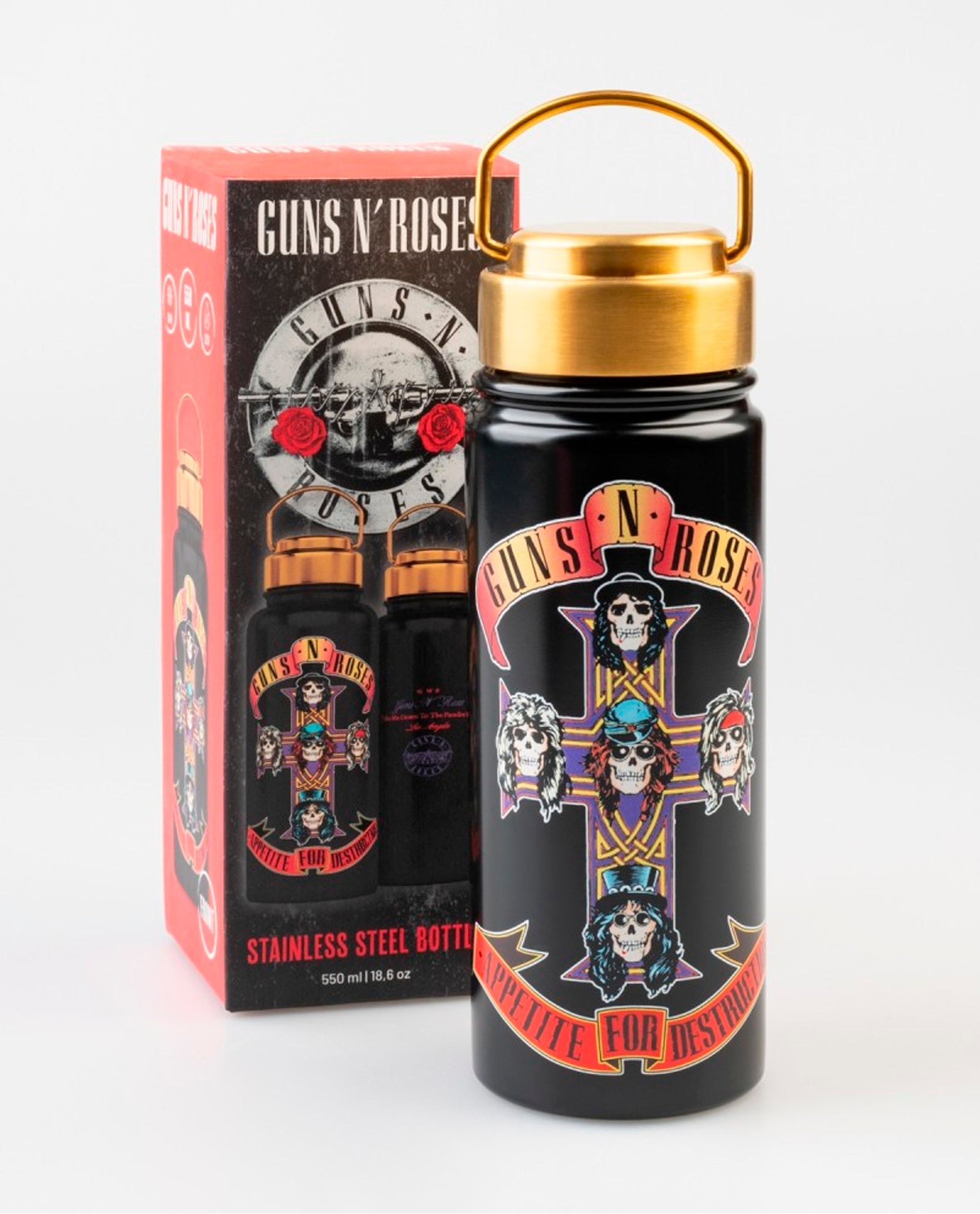 Guns n' Roses - Botella Metálica Hot&Cold - D2fy · Rocktud - D2fy