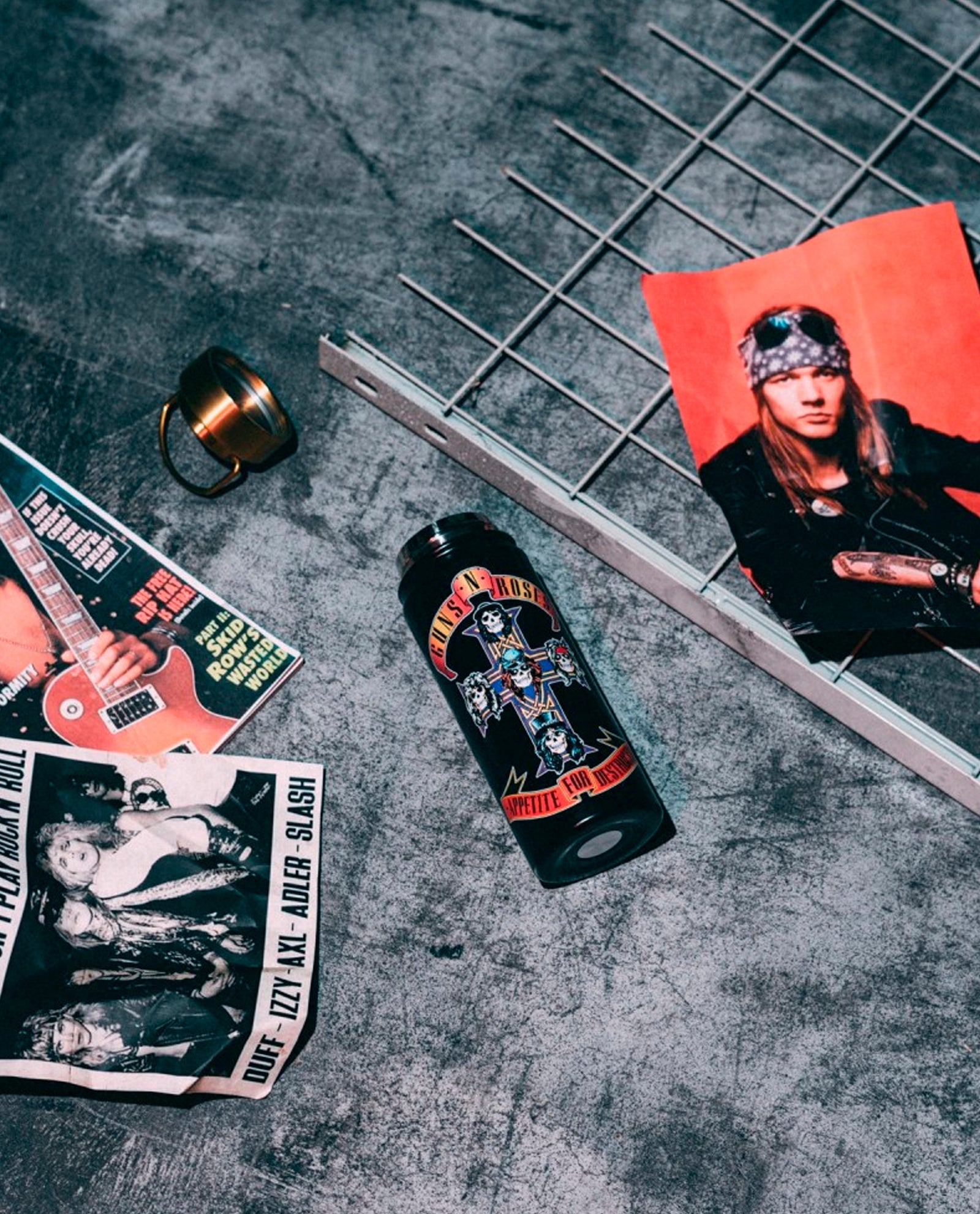 Guns n' Roses - Botella Metálica Hot&Cold - D2fy · Rocktud - D2fy