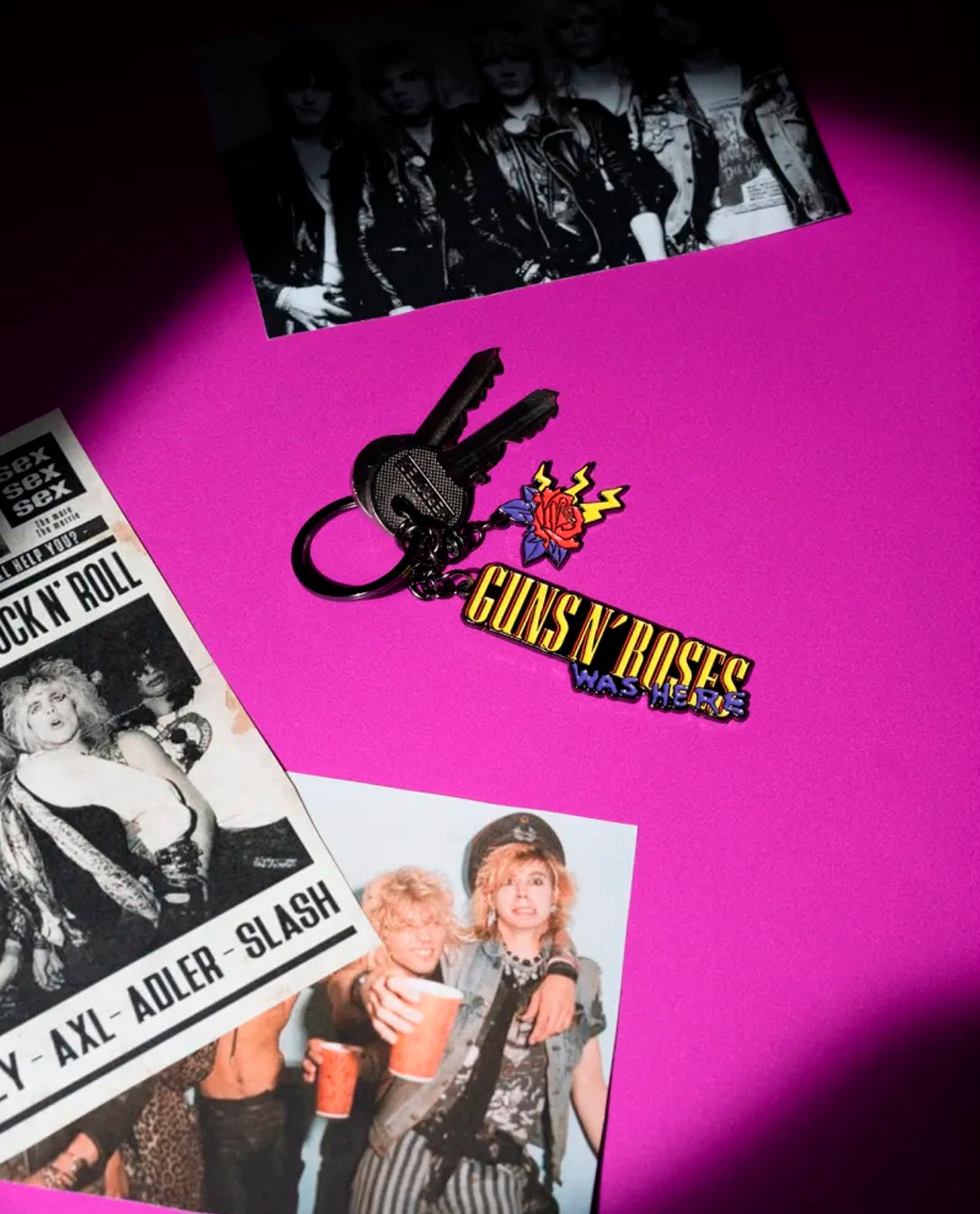 Guns N' Roses - Llavero "Guns N' Roses" - D2fy · Rocktud - Rocktud