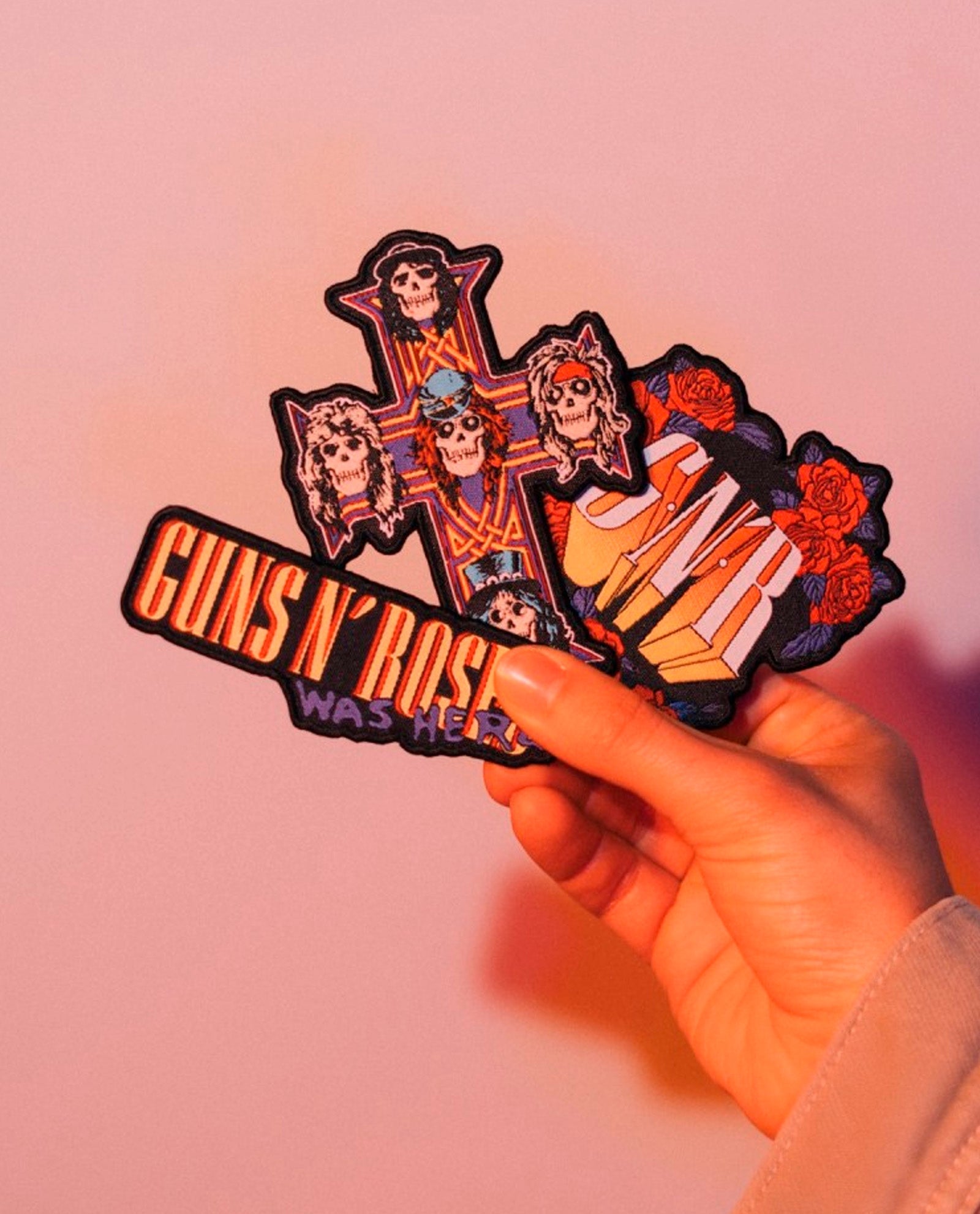 Guns n' Roses - Pack 3 parches Bordados "Guns n' Roses" - D2fy · Rocktud - Rocktud