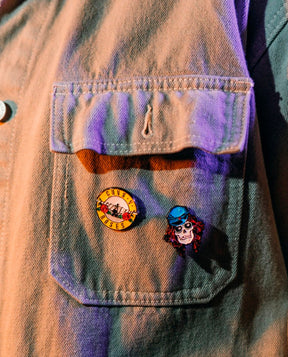 Guns n' Roses - Set 4 pins "Guns n' Roses" - D2fy · Rocktud - Rocktud